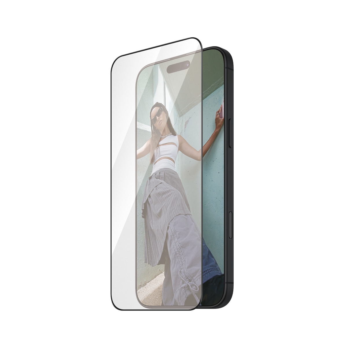 SAFE by PanzerGlass Displayschutzglas »Ultra-Wide Fit Screen Protection«, für Apple iPhone 16 Pro, Displayschutzfolie, Schutzfolie, Bildschirmschutz, kratz- & stoßfest