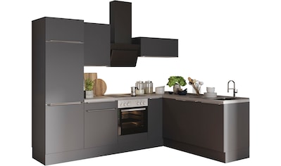 OPTIFIT Winkelküche »Aken«, mit E-Geräten, Stellbreite 200 x 270 cm kaufen