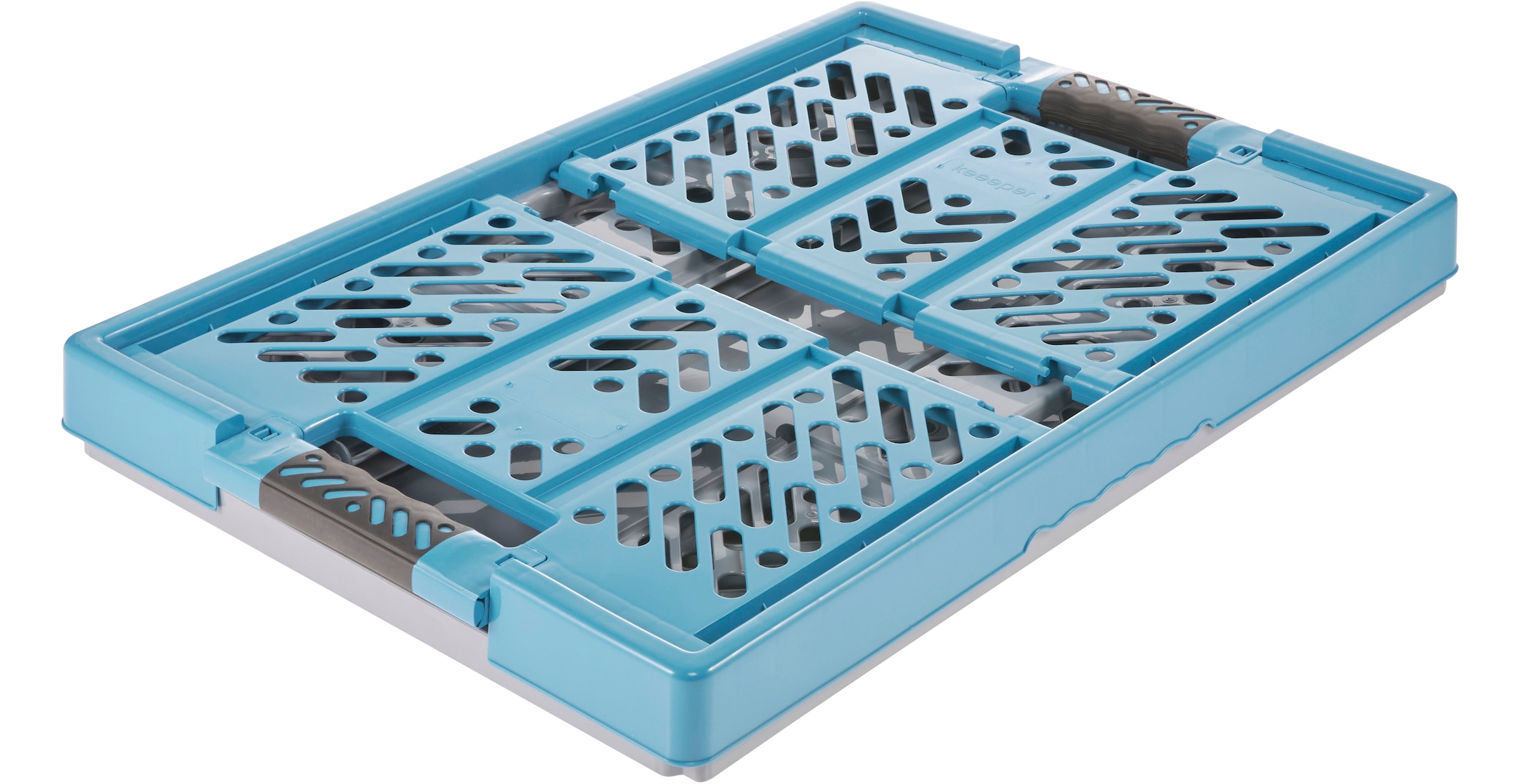 keeeper Klappbox »ben eco, Profi-Klappbox mit Softgriffen, 54 x 37 x 28 cm, 45 l«, (1 tlg.), Soft-Touch-Griffe, zusammenklappbar