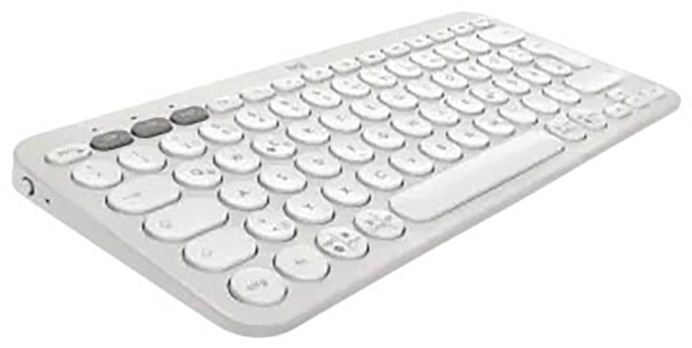 Logitech Wireless-Tastatur »Pebble 2 Combo« (Angenehmes Tippen | Fn-Tasten | Lautstärkeregler | Profil-Speicher | Windows-Sperrtaste)