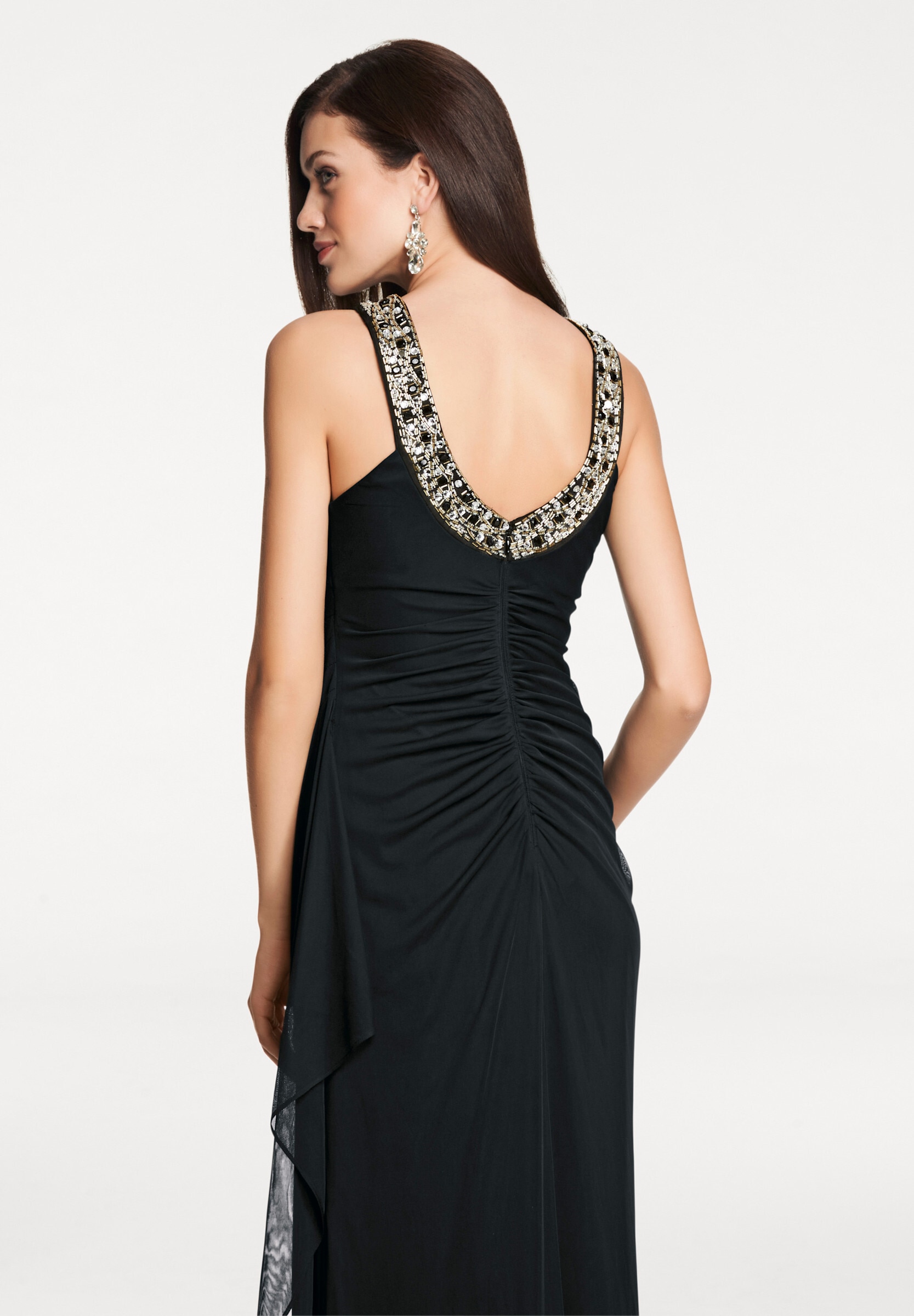 heine Corsagenkleid »Abendkleid Abendkleid mit Schmucksteinen« Ohne Taschen