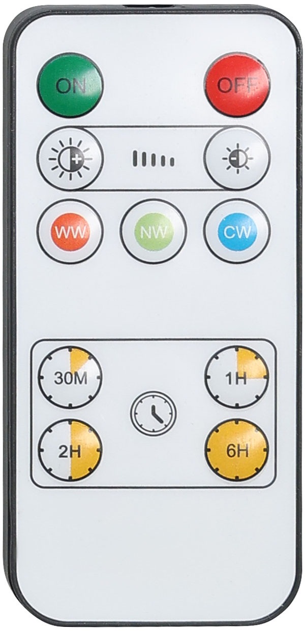 EGLO Wandleuchte »PORCIANO Wandlampe - Kunststoff - LED - 2W - IP20« LED-Modul 1 Stk. Warmweiß Wandstrahler, Wandspot, Wohnzimmer, Flur, Schlafzimmer, H4 x Ø20 cm