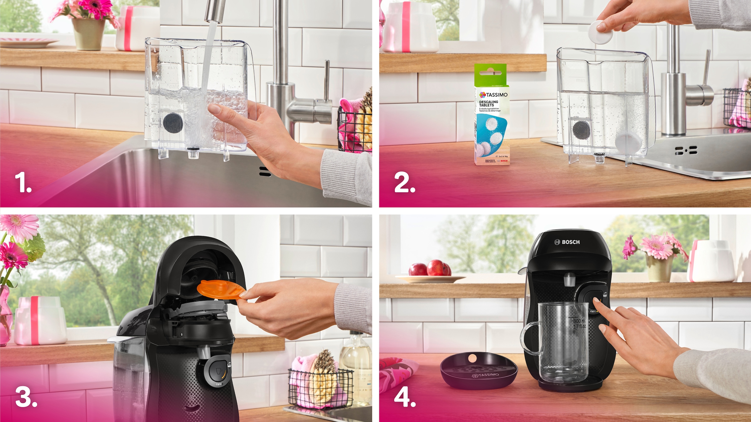 TASSIMO Kapselmaschine »happy friendly TAS102E, über 70 Getränke, platzsparend«, nachhaltig, geeignet für alle Tassen, Wassertank 0,7 L, schwarz