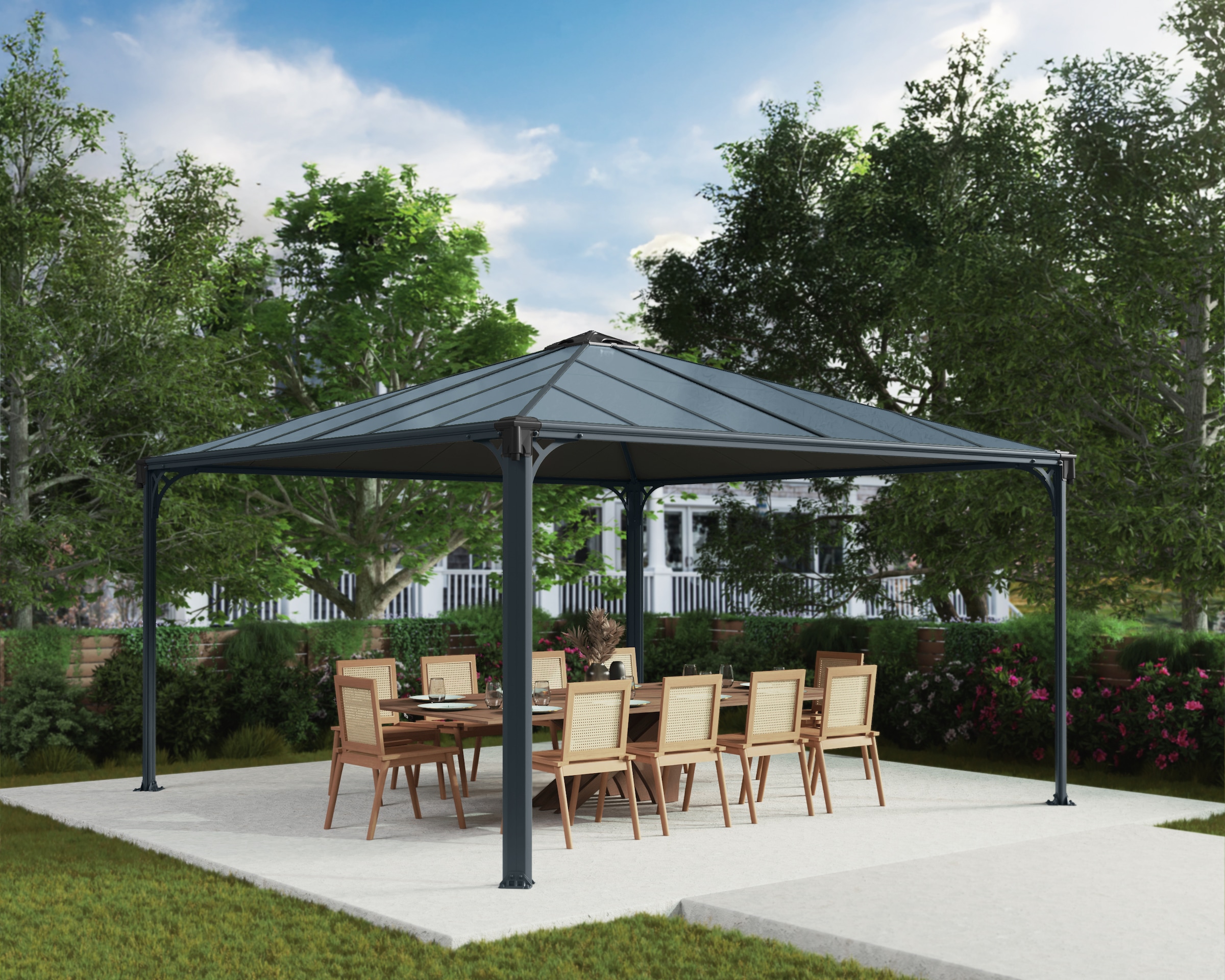 Palram - Canopia Pavillon »Palermo 4300«, BxT: 429x429 cm