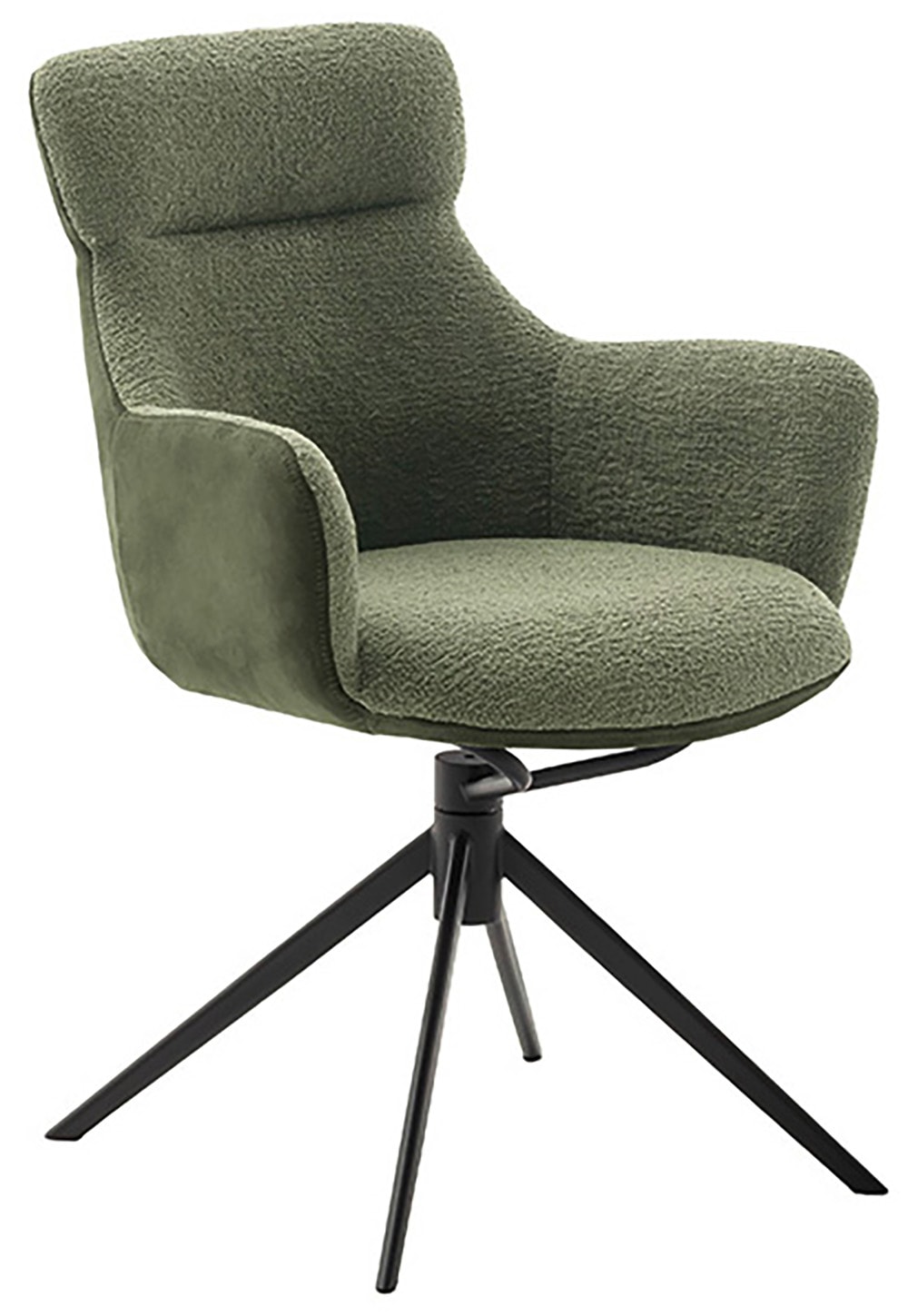 MCA furniture Esszimmerstuhl »PELION« () (2er-Set), drehbar 360°, Dreh- & Schwingfunktion, Sitzhöhe ca. 50 cm