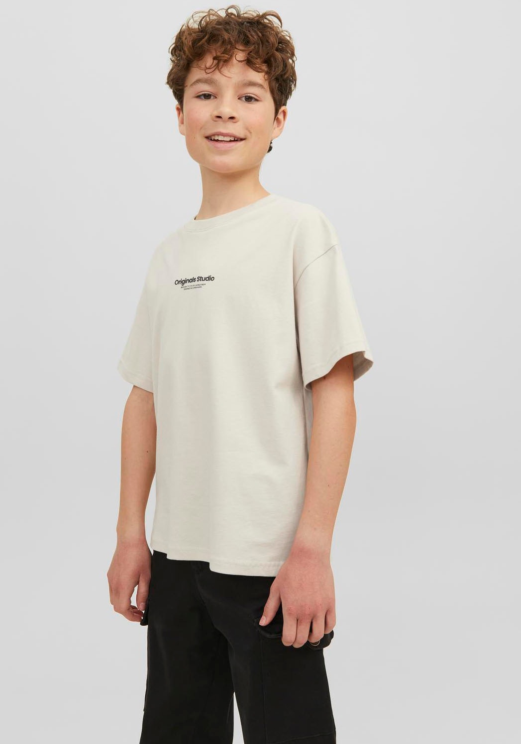 Jack & Jones Junior Rundhalsshirt »JORVESTERBRO TEE SS CREW NECK NOOS JNR«