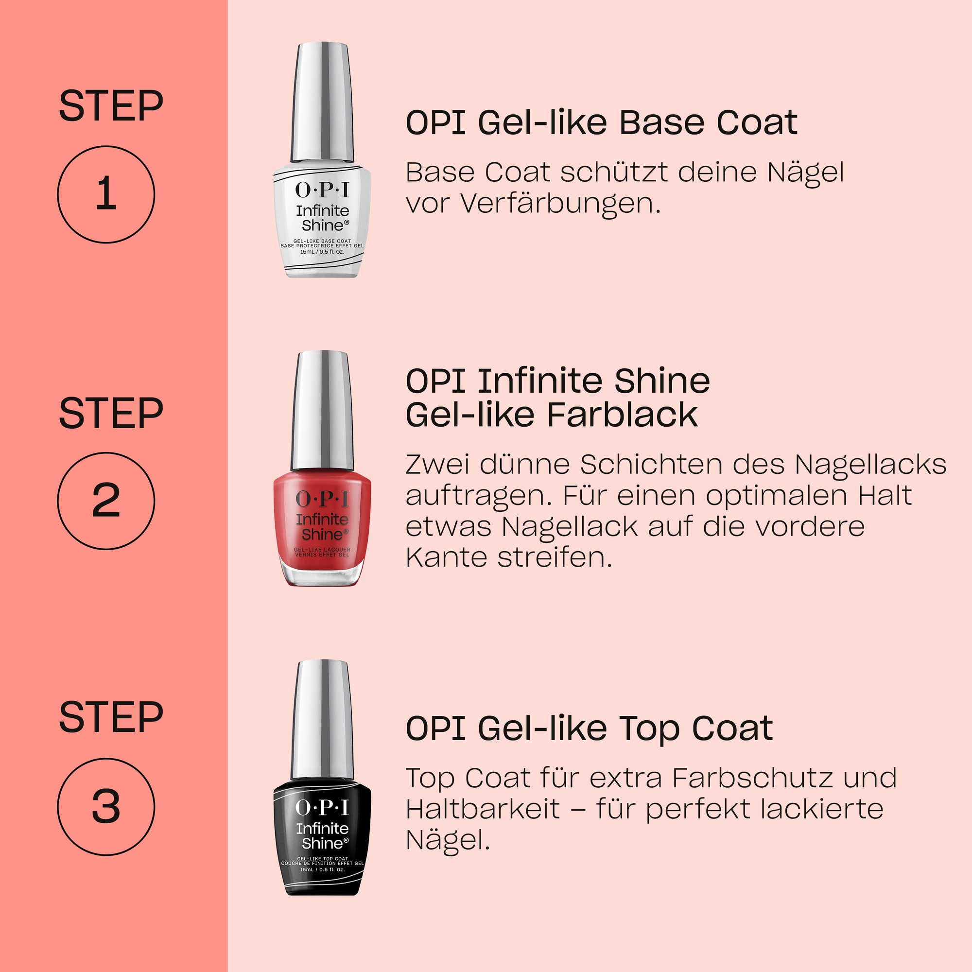 OPI Nagellack »Infinite Shine® Vamp Champ« deckend, glänzend, langanhaltend, splitterfest, gelartiges Finish
