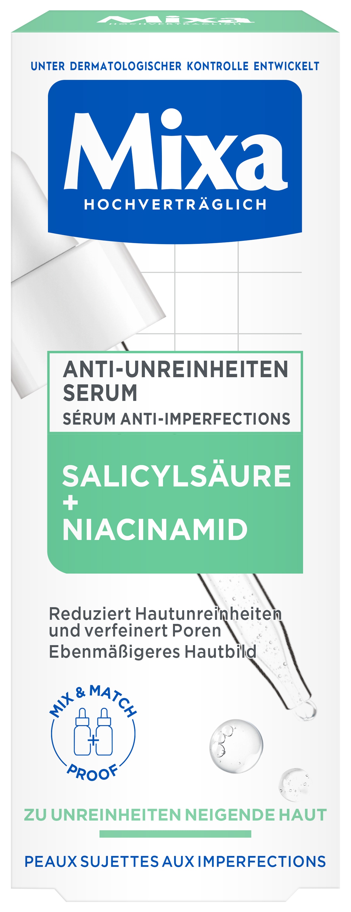 Mixa Gesichtsserum »Mixa Anti-Unreinheiten Serum«, mit hoher Wirksamkeit