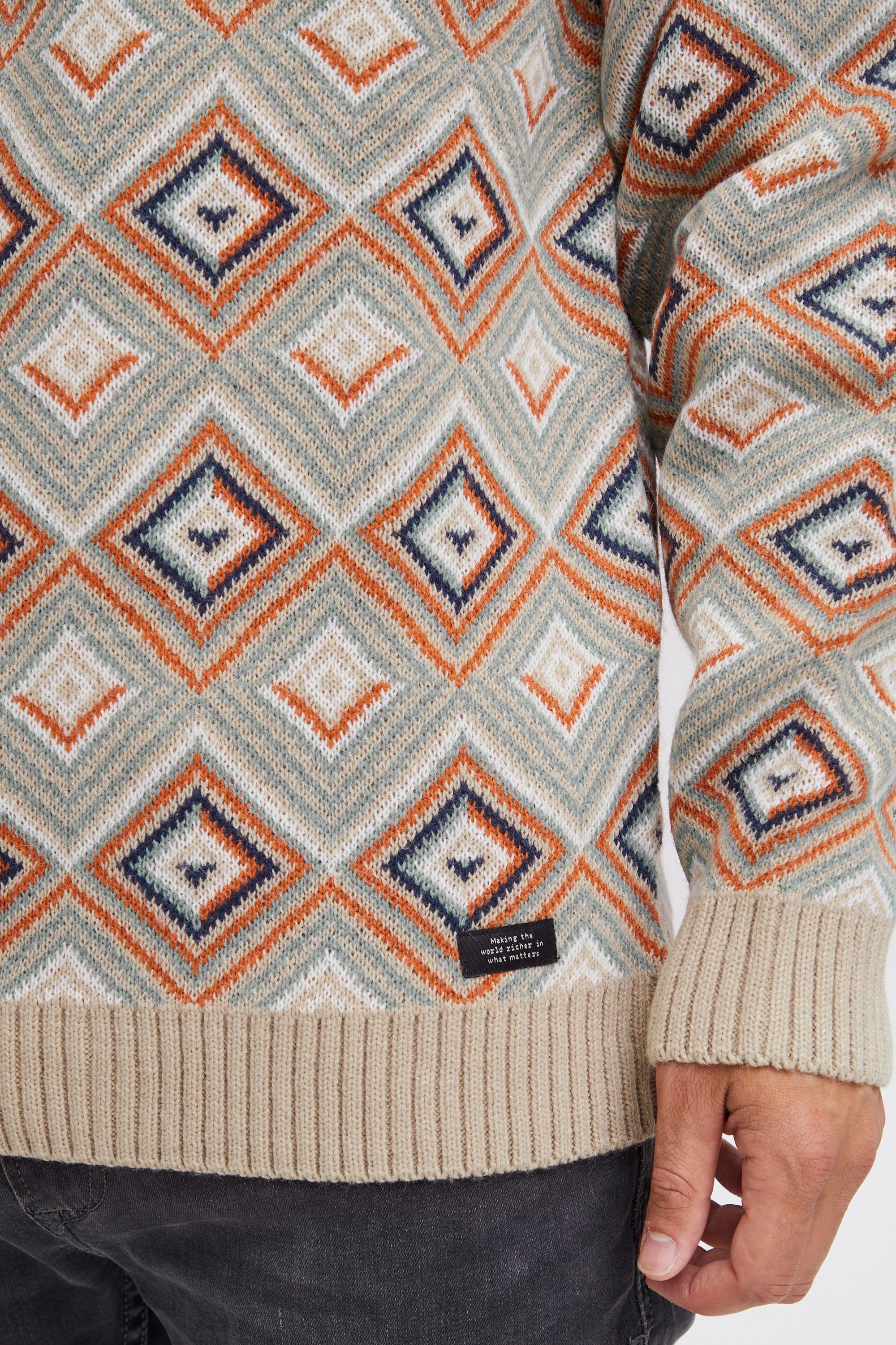 Blend Strickfleece-Pullover »Strickpullover BHPullover«
