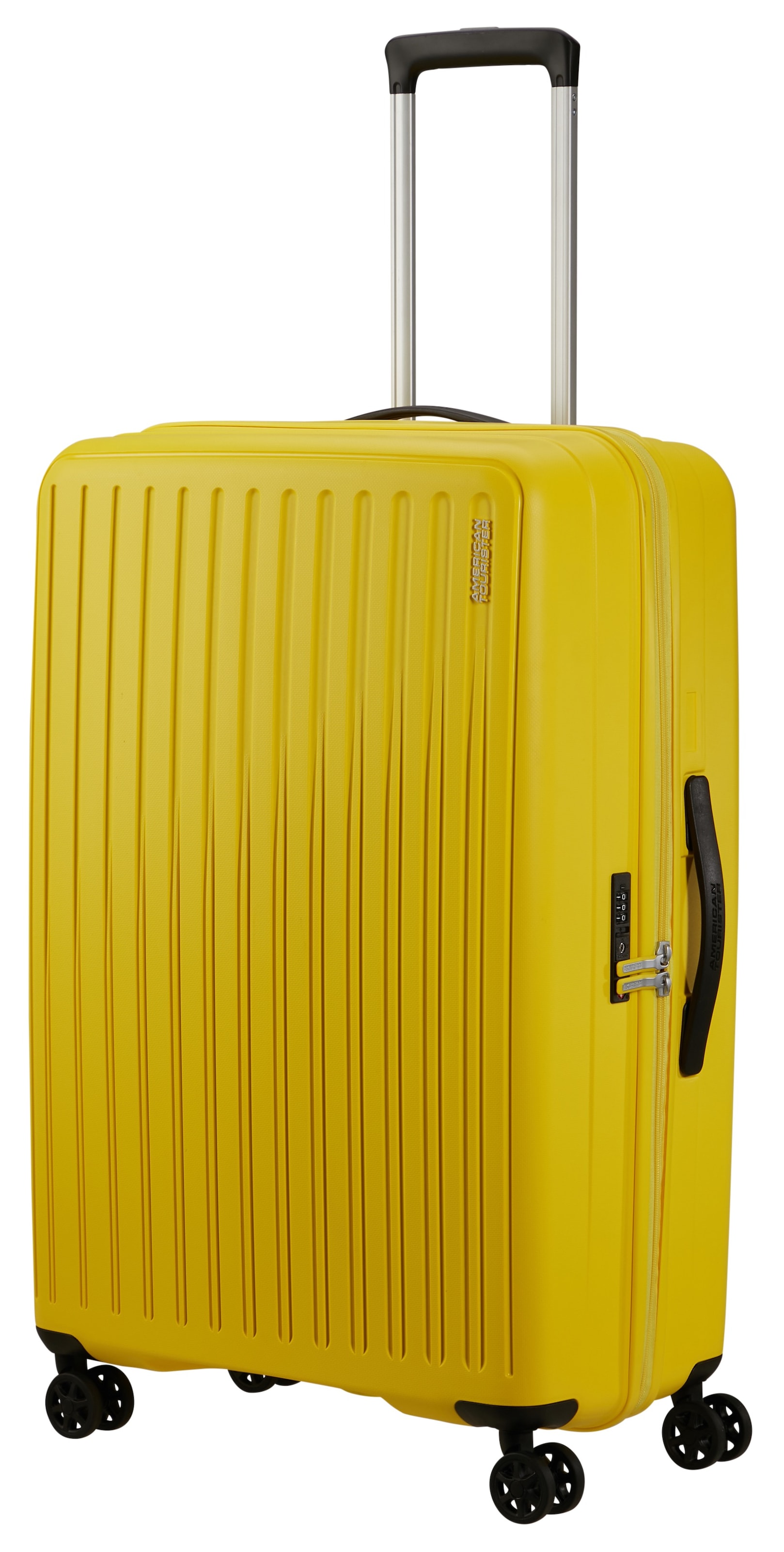 American Tourister® Hartschalen-Trolley »REJOY, verschiedene Größen und Farben«, 4 Rollen, Hartschalen-Koffer personalisierbar versenktes TSA-Schloss