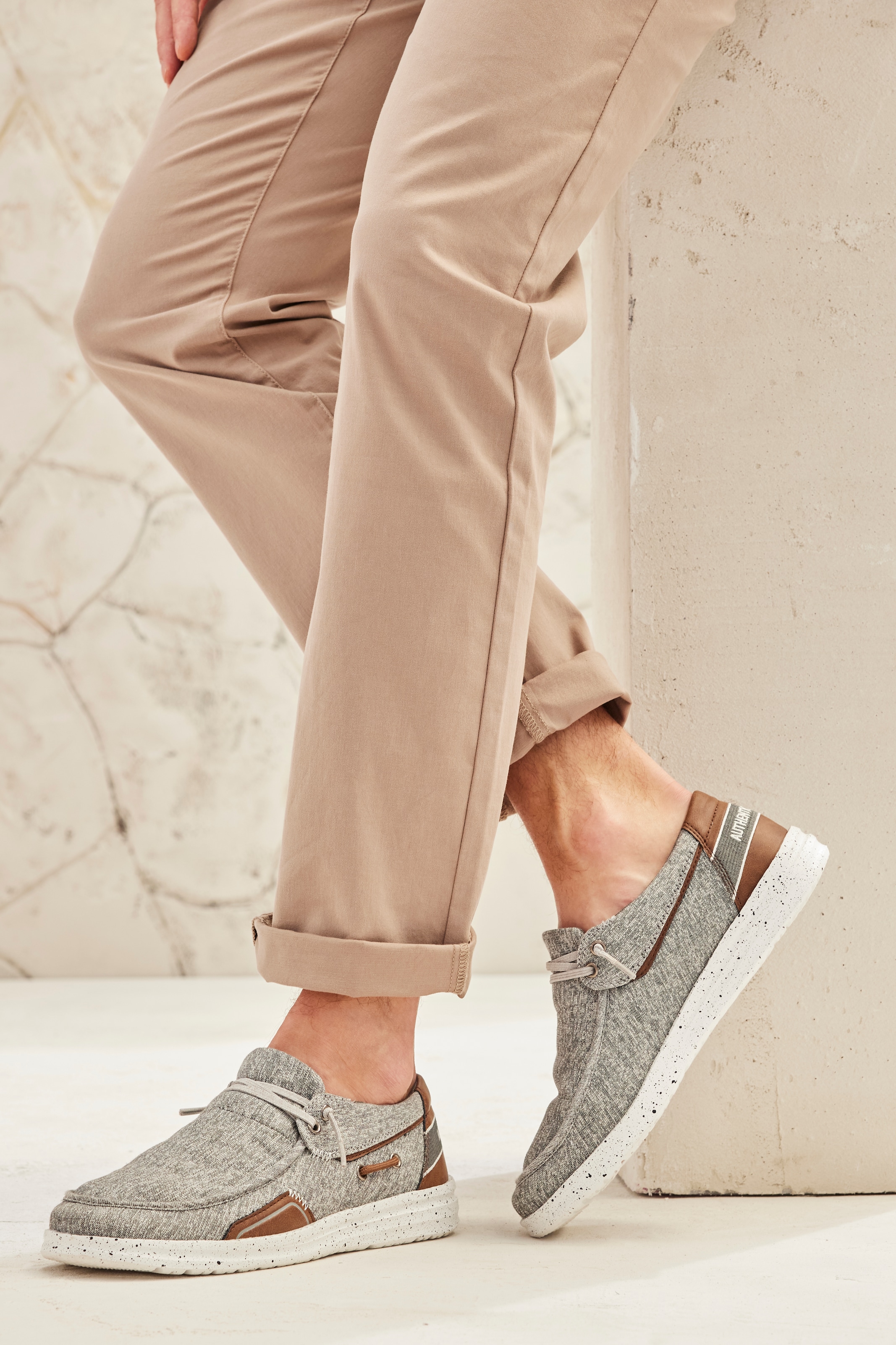 John Devin Slip-On Sneaker, Slipper, Freizeitschuh, Sneaker mit ultraleichter Sohle VEGAN