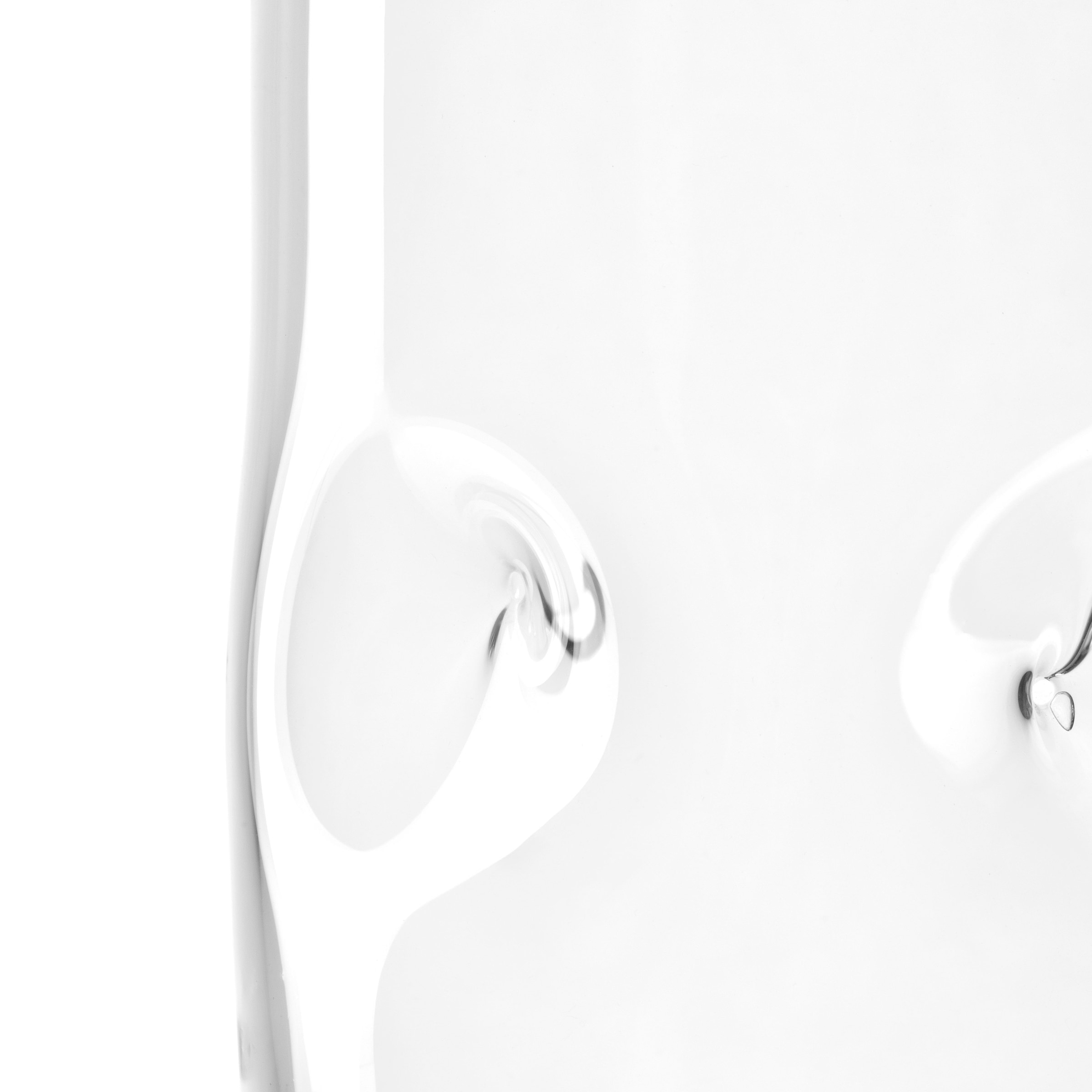 LEONARDO Gläser-Set »Trinkglas VESUVIO, 300 ml, 4er-Set« konische Form, markantes Design - mit Einquetschungen