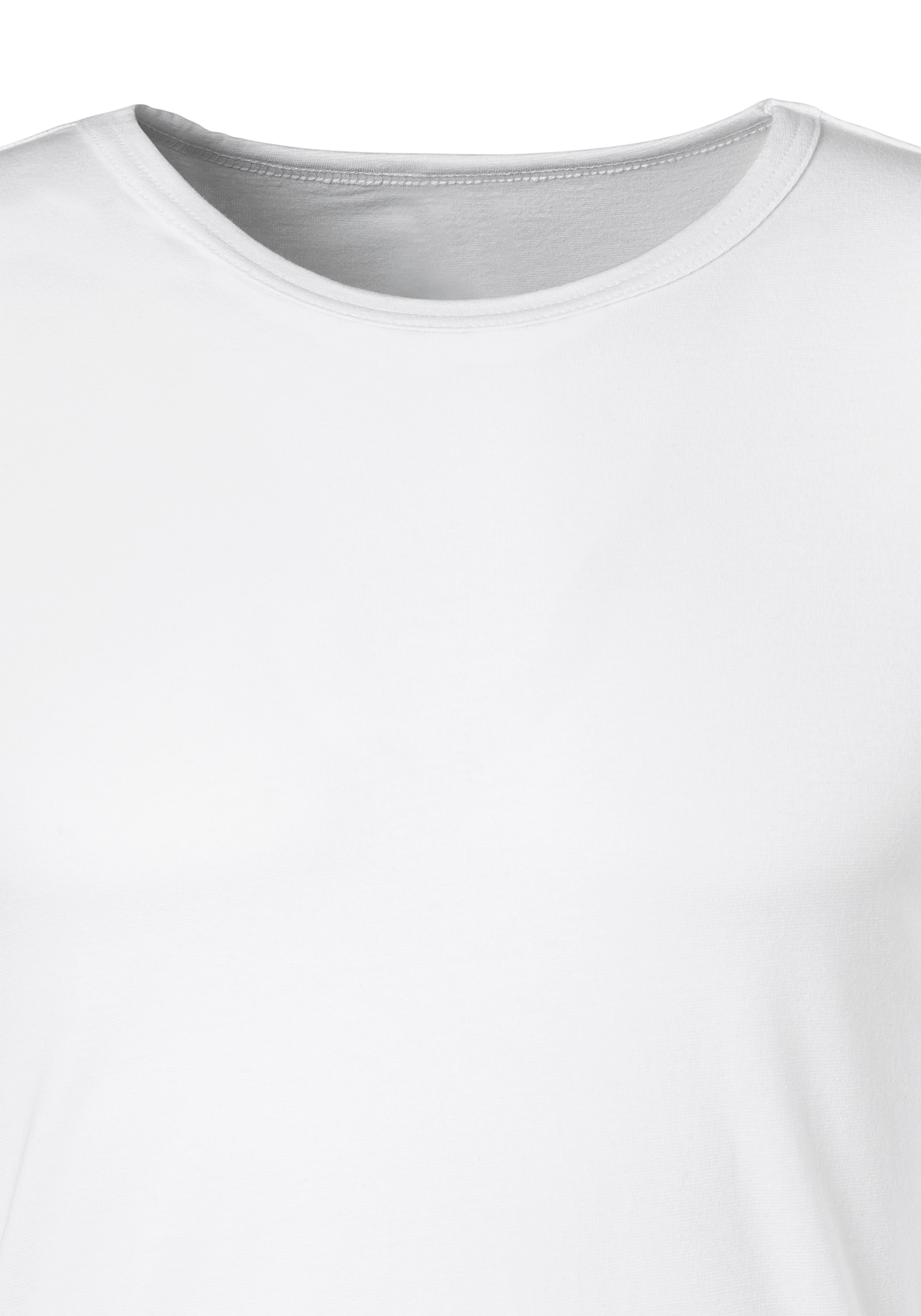 H.I.S Langarmshirt, (Packung, 2er-Pack), Doppelpack Unterziehshirt aus Baumwoll-Mix