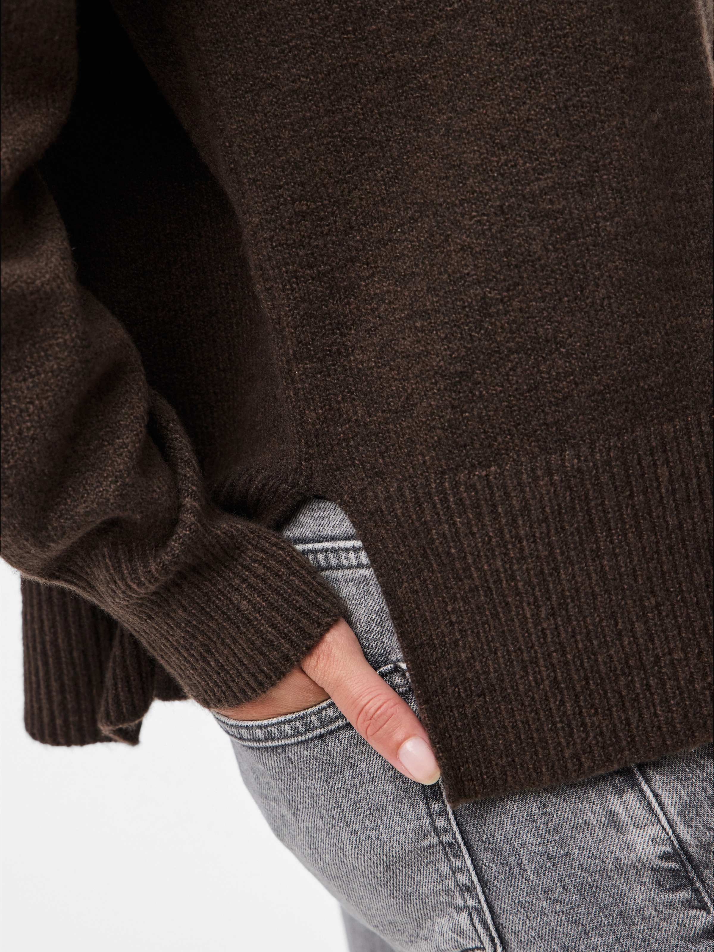 pieces »PCMALOU LS ROLLNECK KNIT NOOS BC«