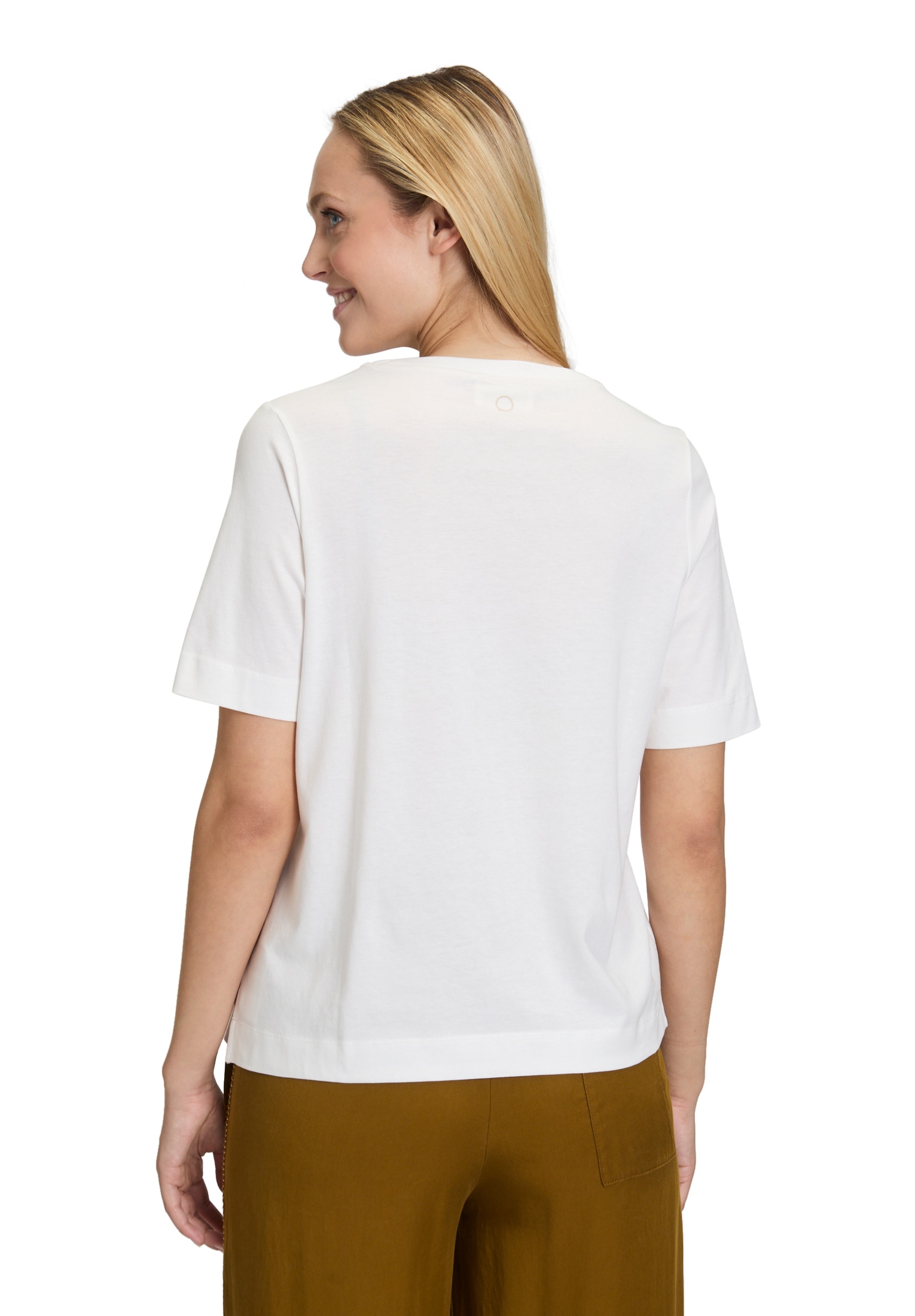 Cartoon Langarmshirt »Baumwollshirt mit Rundhalsausschnitt«
