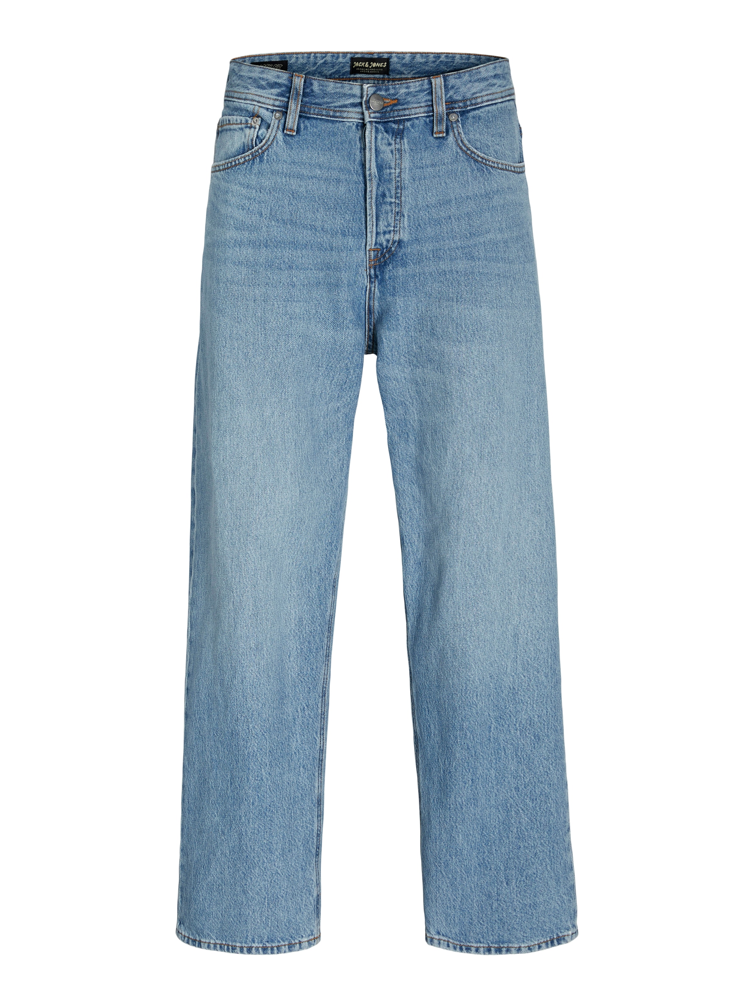 Jack & Jones Relax-fit-Jeans »JJIALEX mit cleanem Look und Taschenvielfalt«, mit Gürtelschlaufen