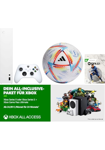 Xbox Konsolen-Set »Series S«, inkl. FIFA 23 (digitale Version) und TRAININGSBALL kaufen