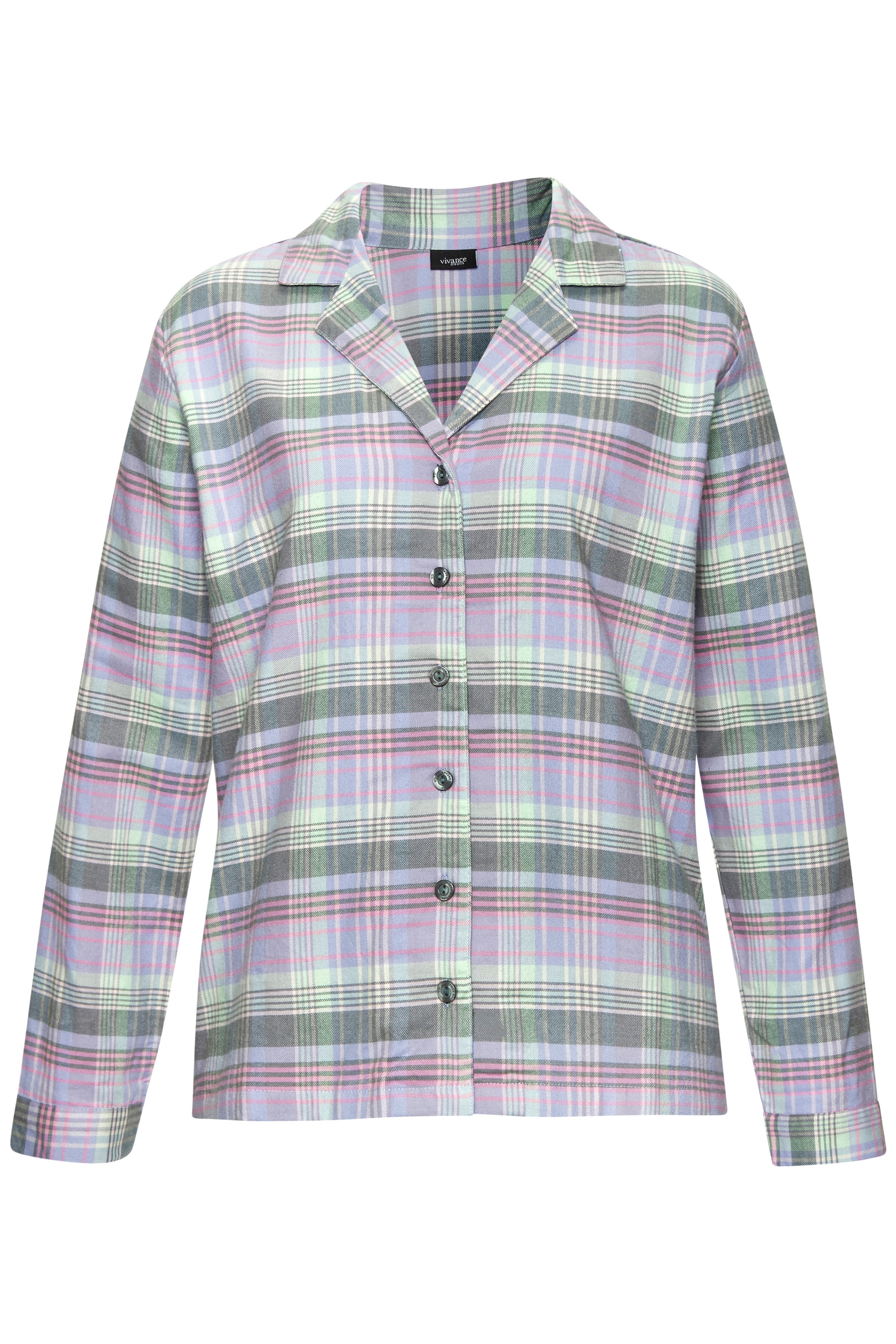 Vivance Dreams Pyjama 2-teilig, 2 aus kuschelig weichem Flanell