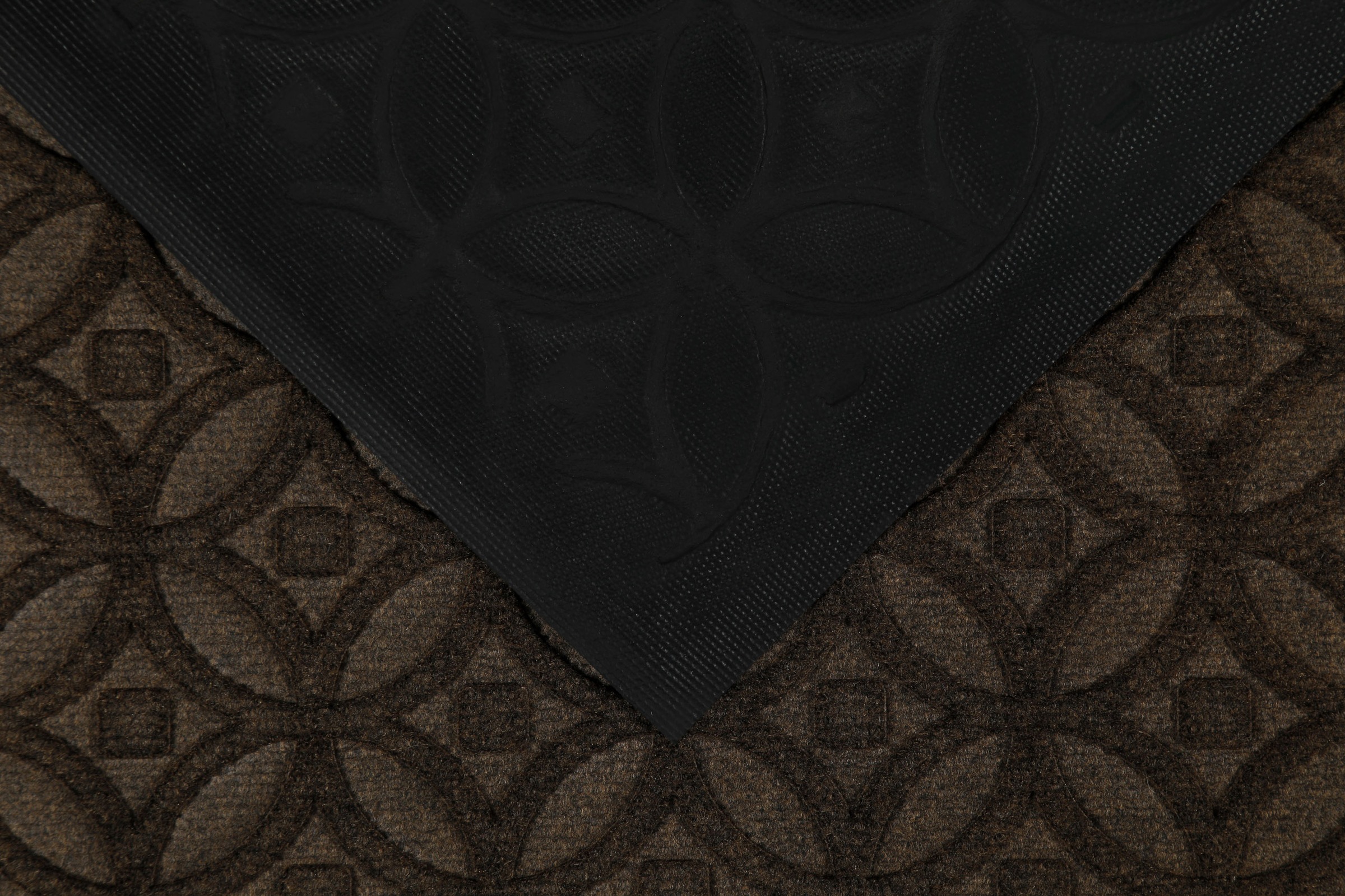 Wecon home Fußmatte »Midnight Mosaic« rechteckig 4 mm Höhe pflegeleicht, rutschfest, Ornamente, Innen & Außen, Schmutzfangmatte