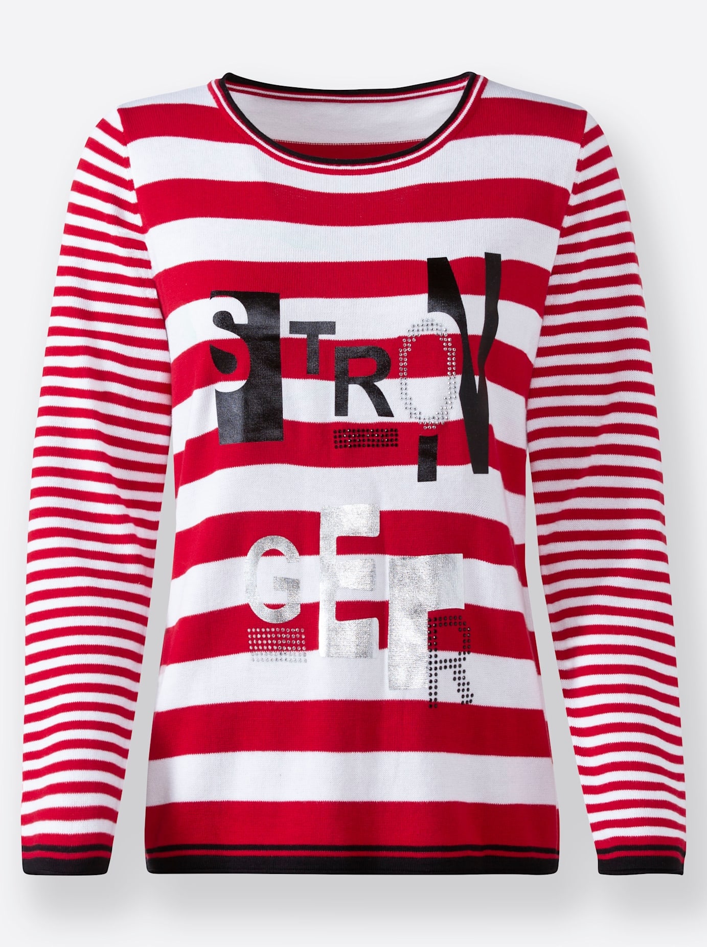 Inspirationen Streifenpullover »Pullover«