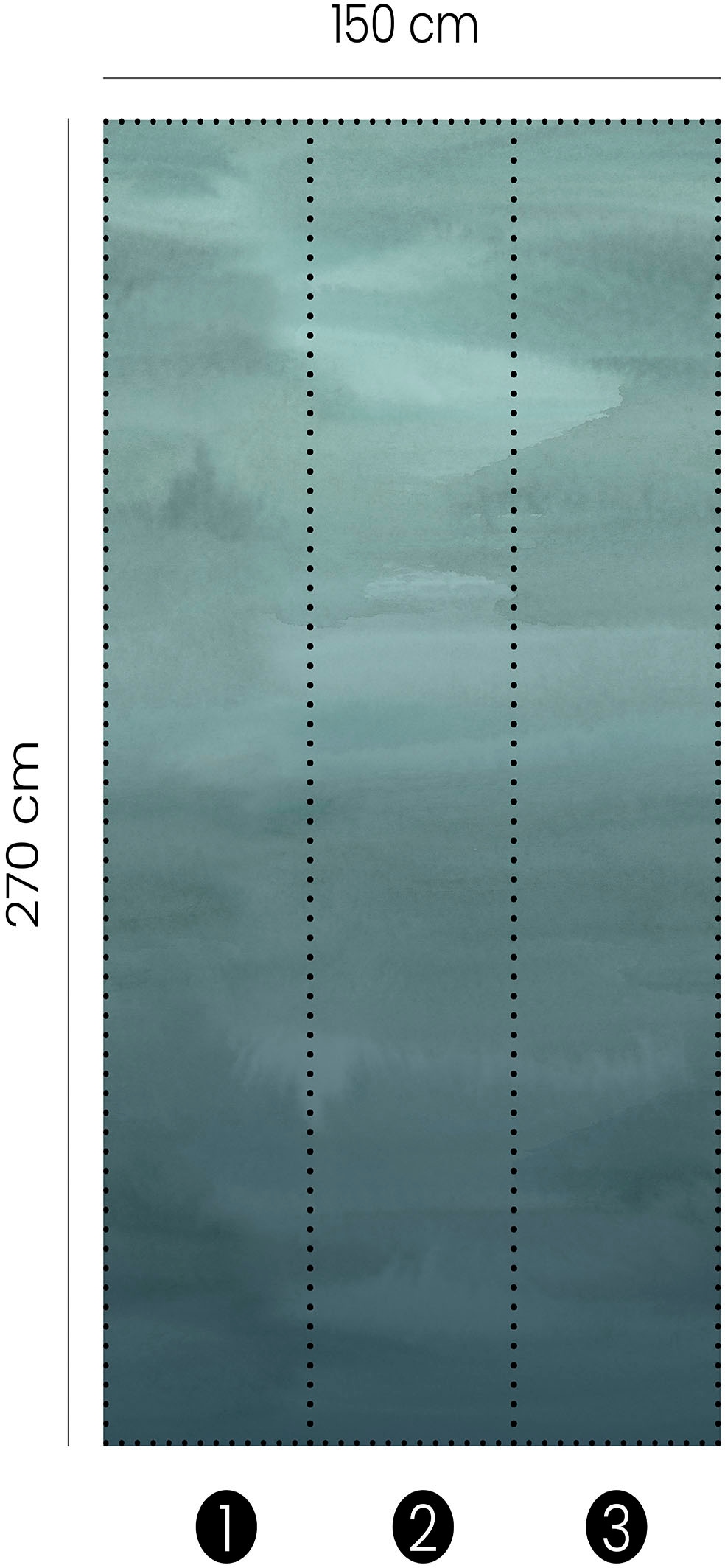 Fashion for walls Fototapete »Misty Mood« gepflegt glatt Phthalate frei