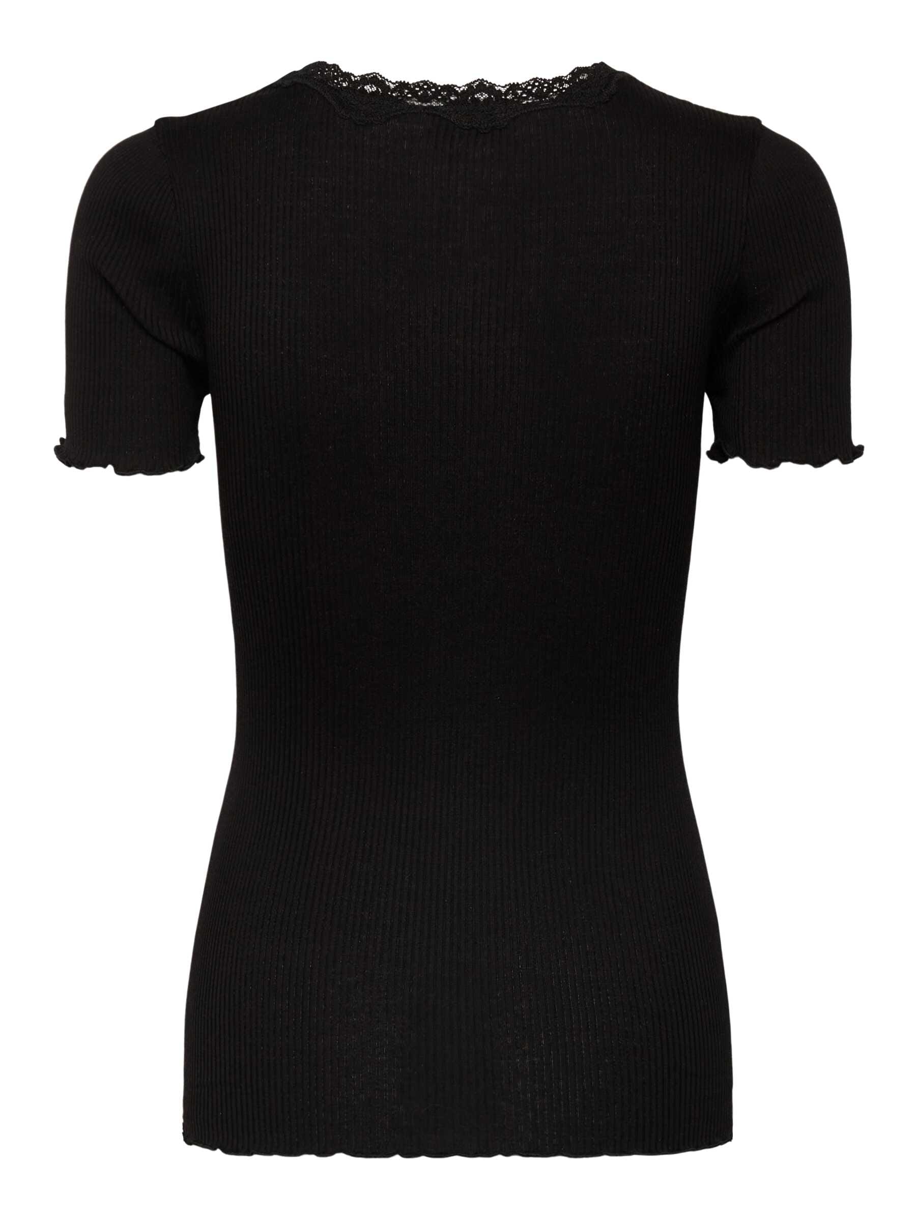 rosemunde Spitzenshirt »Beatha lace t-shirt mit Seide mit Seide« wunderschönes Halbarmshirt mit edler Spitze am Rundhalsausschnitt
