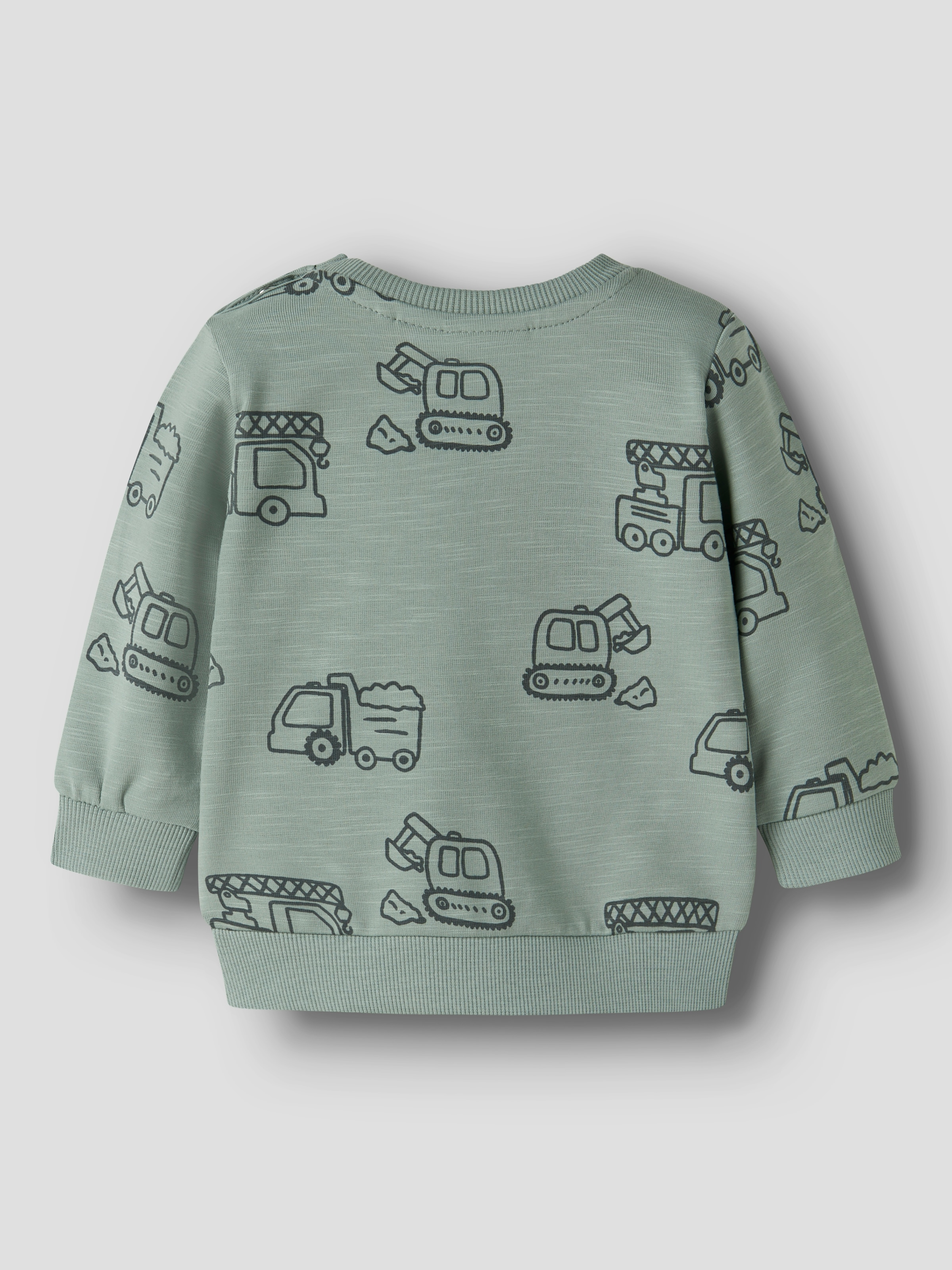 Name It Sweatshirt »NBMKOMMA LS SWEAT UNB«, Baumwollmischung, regular fit
