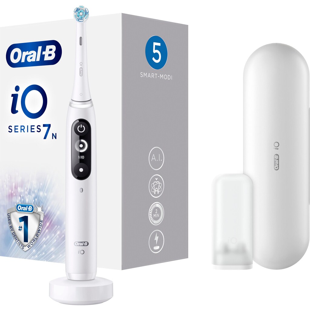 Oral-B Elektrische Zahnbürste »iO Series 7N«, 1 St. Aufsteckbürsten
