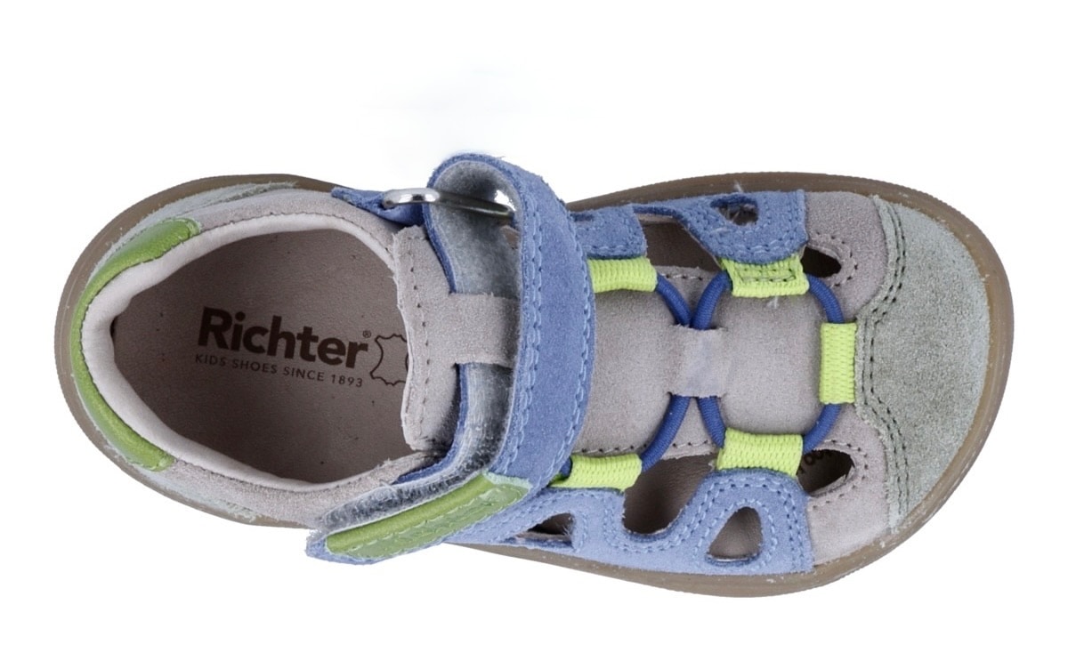 Richter Barfußschuh »Samy«  Babyschuh, Klettschuh, Größenschablone zum Download, mit WMS