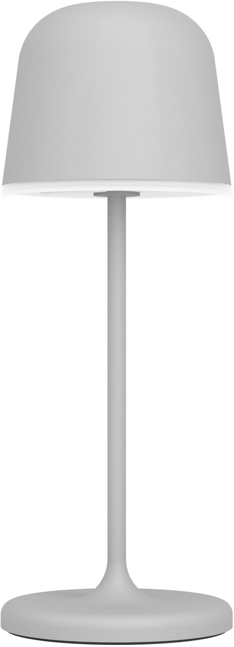 Mannera Grey LED Rechargeable Touch Table Lamp