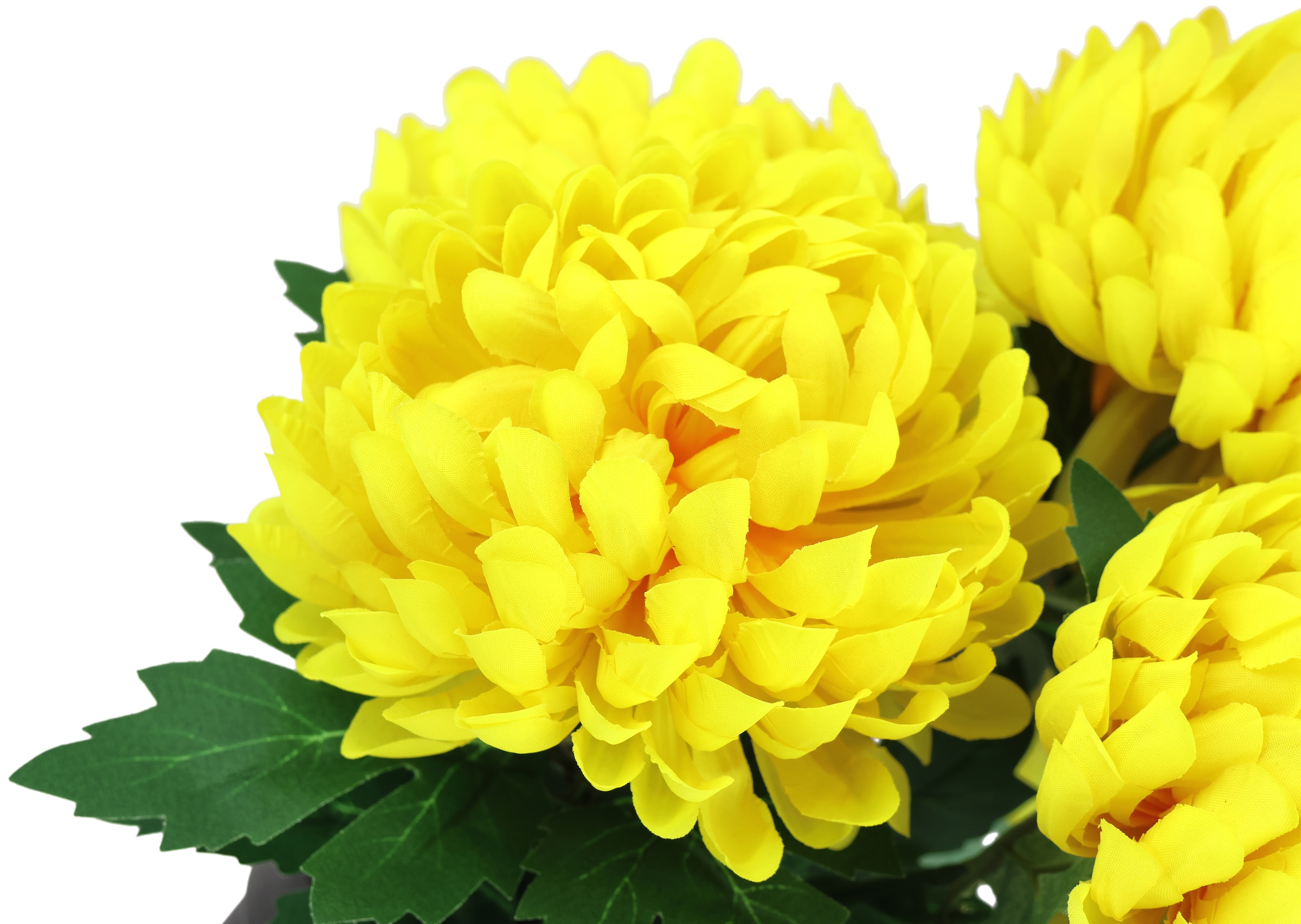 I.GE.A. Kunstblume »Chrysantheme im Topf«, Blume Dekoblume Herbstblume Herbstdeko künstlich Kunstpflanze Pflanze