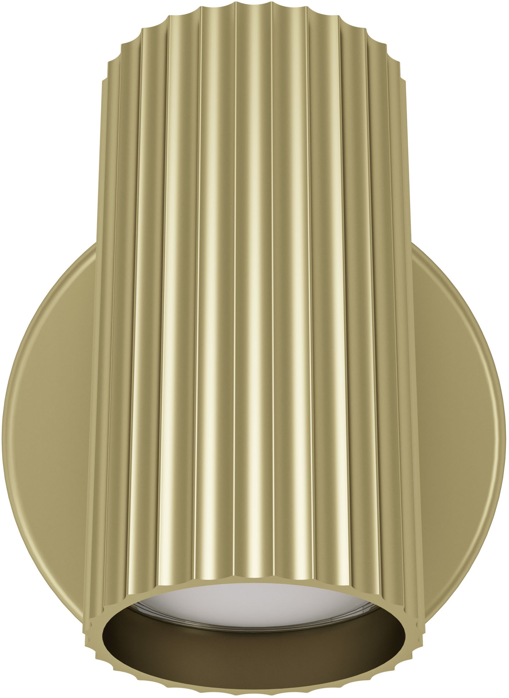 EGLO Wandleuchte »PORTILLO Wandlampe - Alu, Stahl - GU10 - 1X5W - IP20« GU10 1 Stk. Wandstrahler, Wandspot, Wohnzimmer, Flur, L10,5 x H11 x AL12,5 cm