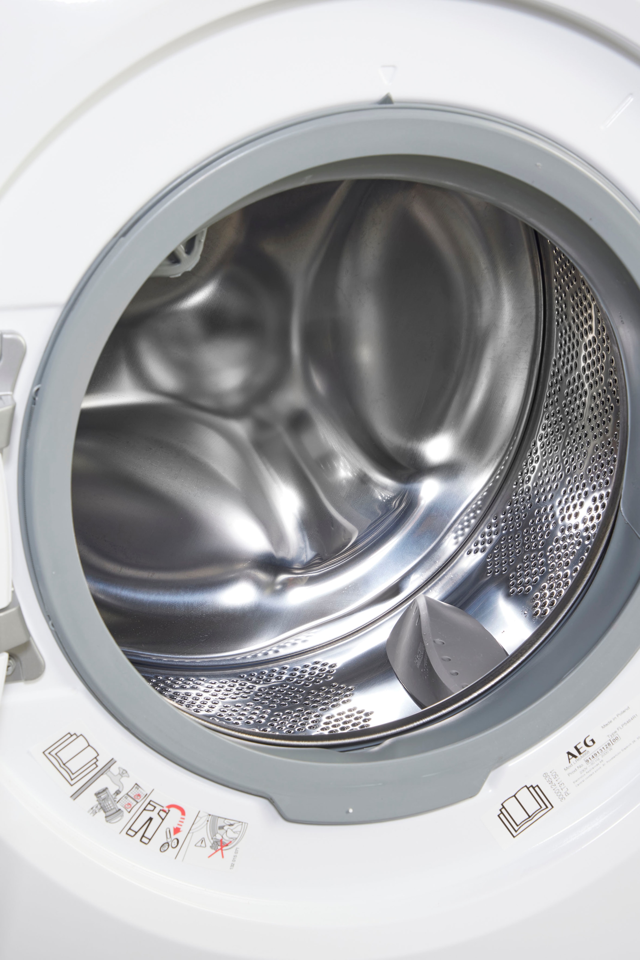 AEG Waschmaschine »LR6A668«, 6000, LR6A668, 8 kg, 1600 U/min, ProSense® Mengenautomatik​ - spart bis 40% Zeit, Wasser und Energie