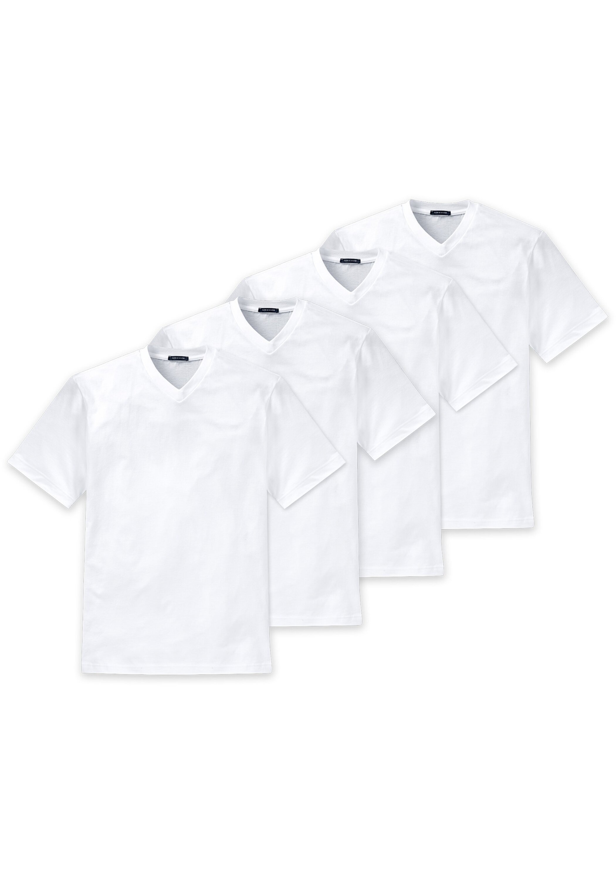 Schiesser T-Shirt »T-Shirt American T-Shirt 4er Pack«