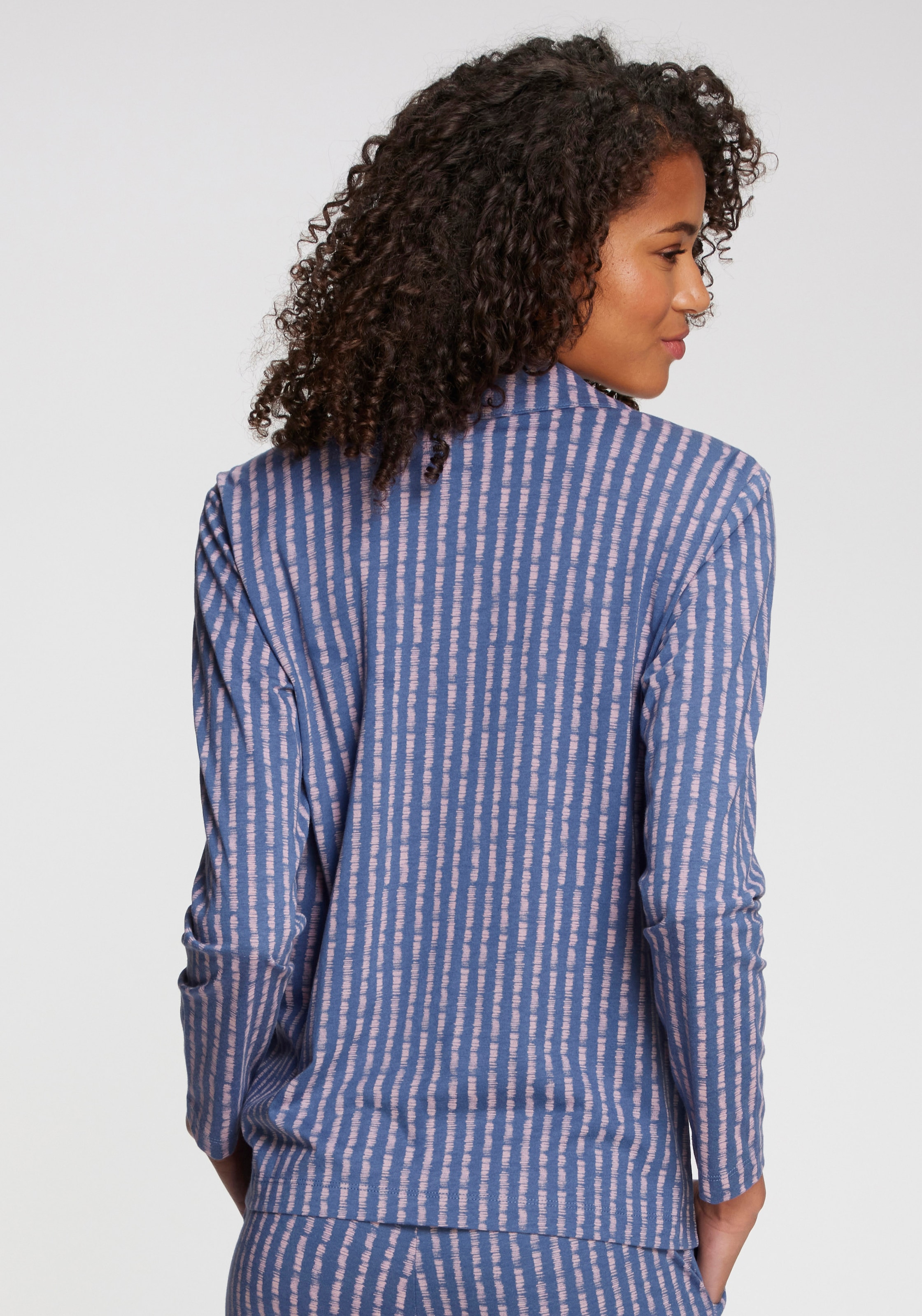 Vivance Dreams Pyjamaoberteil 1-teilig,  mit schönem Allover-Muster