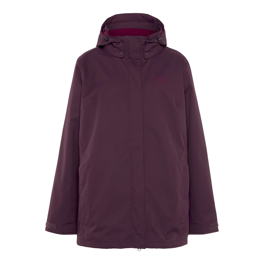 Jack Wolfskin 3-in-1-Funktionsjacke »ROSS ICE JKT«, mit Kapuze