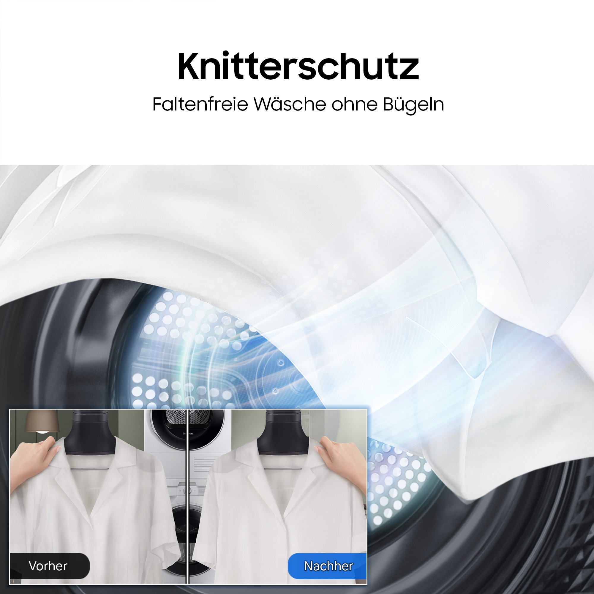 Samsung Wärmepumpentrockner »DV90DB8845GHU2« DV8400D QuickDriveᵀᴹ Option ‑ Spart bis zu 35 % Zeit