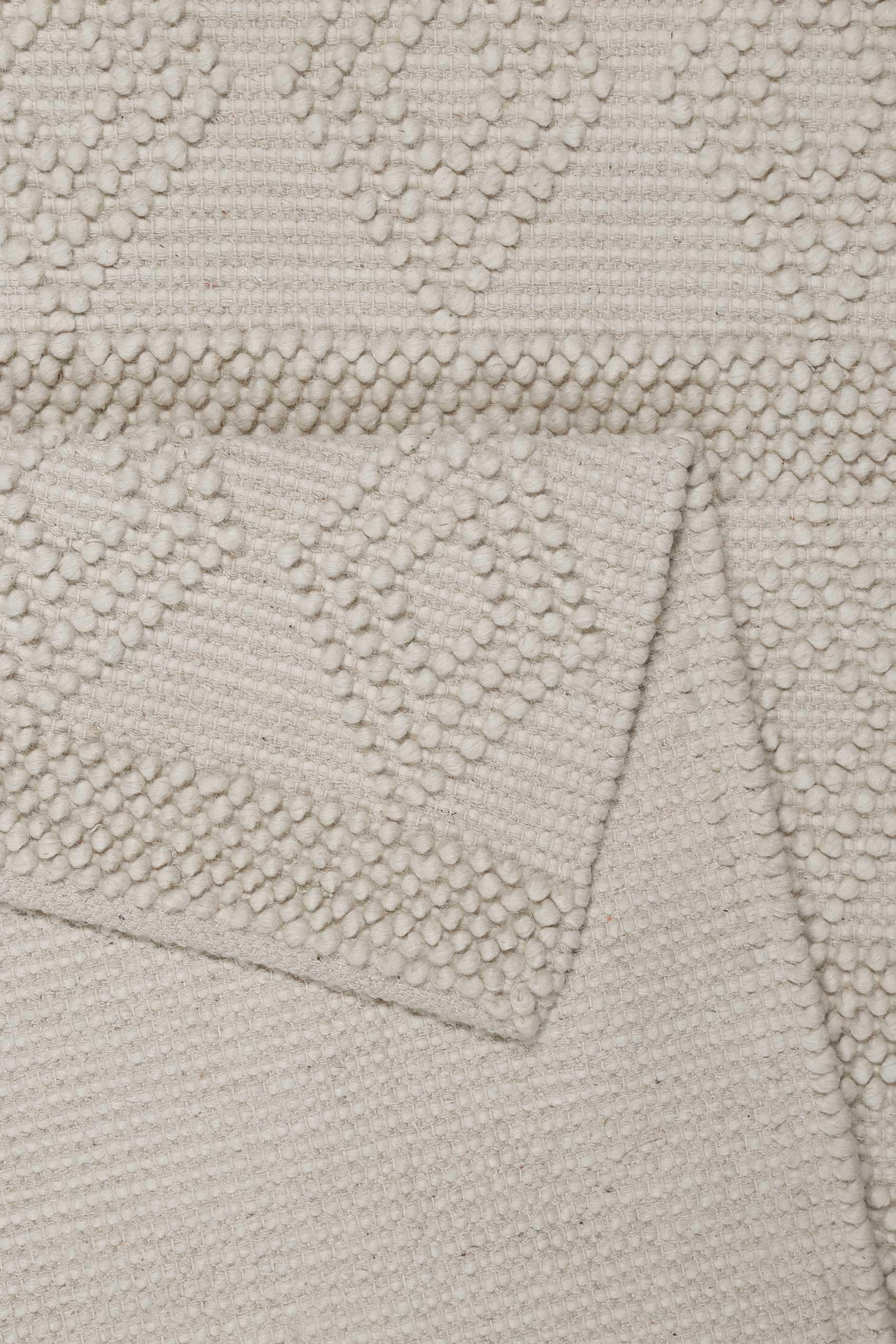 Esprit Teppich »Emmy« rechteckig 8 mm Höhe Wollteppich, handgewebt, kurzflor, natürlich, geometrisch