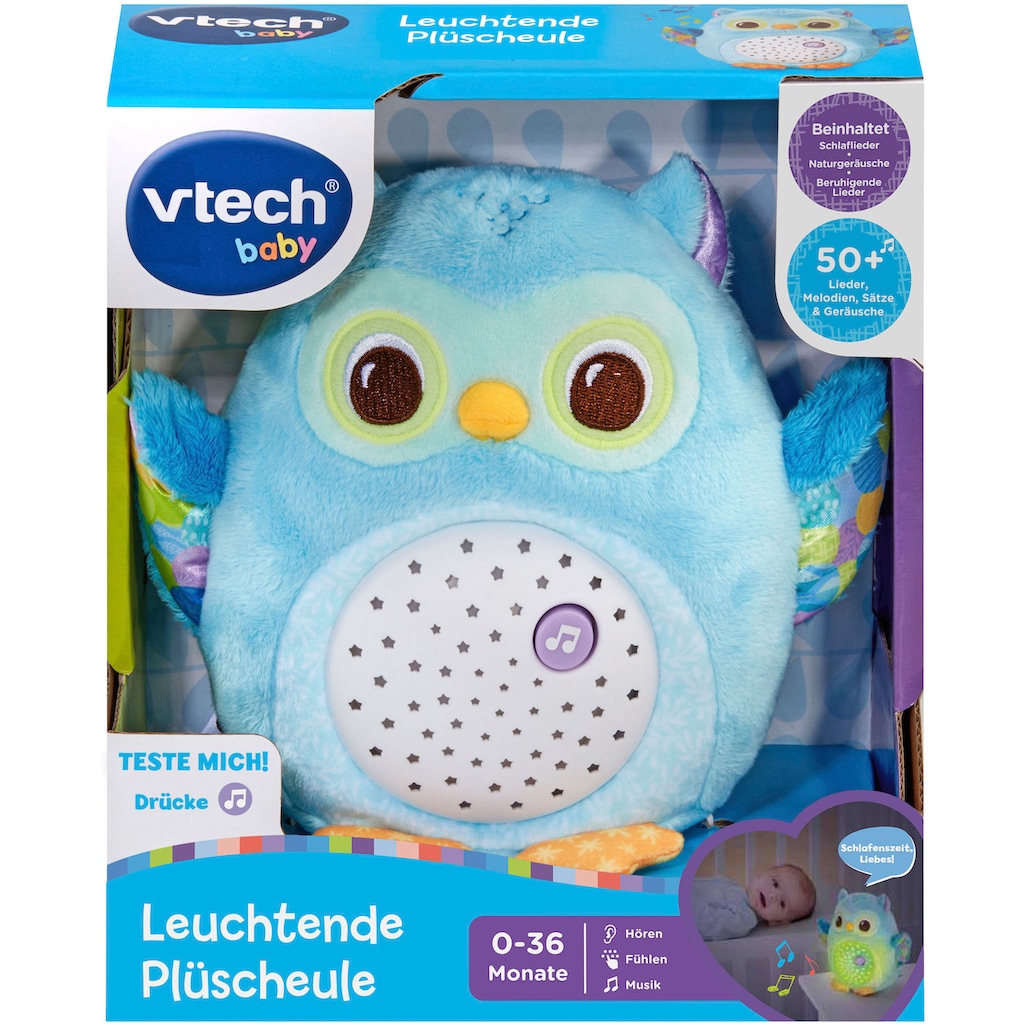 Vtech® Kuscheltier »Vtech Baby, Leuchtende Plüscheule«