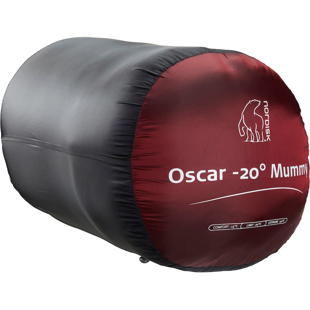 Nordisk Mumienschlafsack »Oscar -20Â° Mummy«, (2 tlg.)