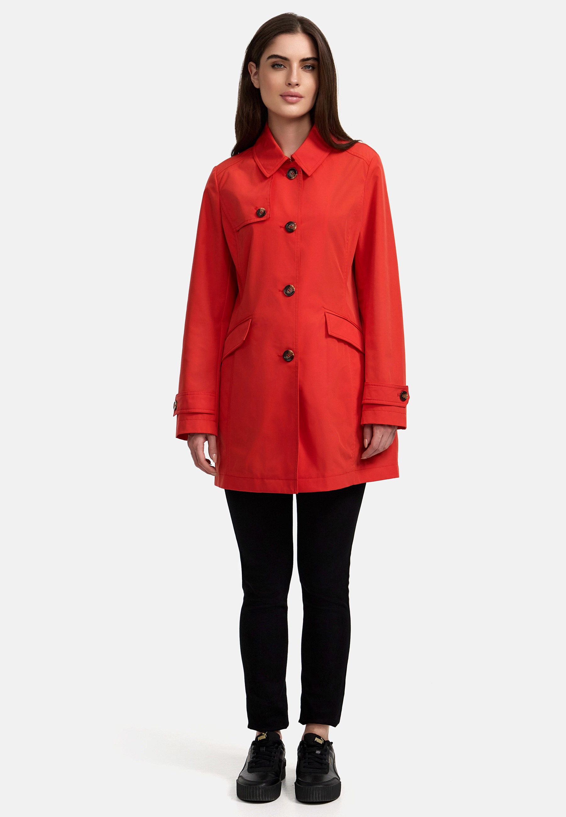 MANISA Trenchcoat, mit Koller