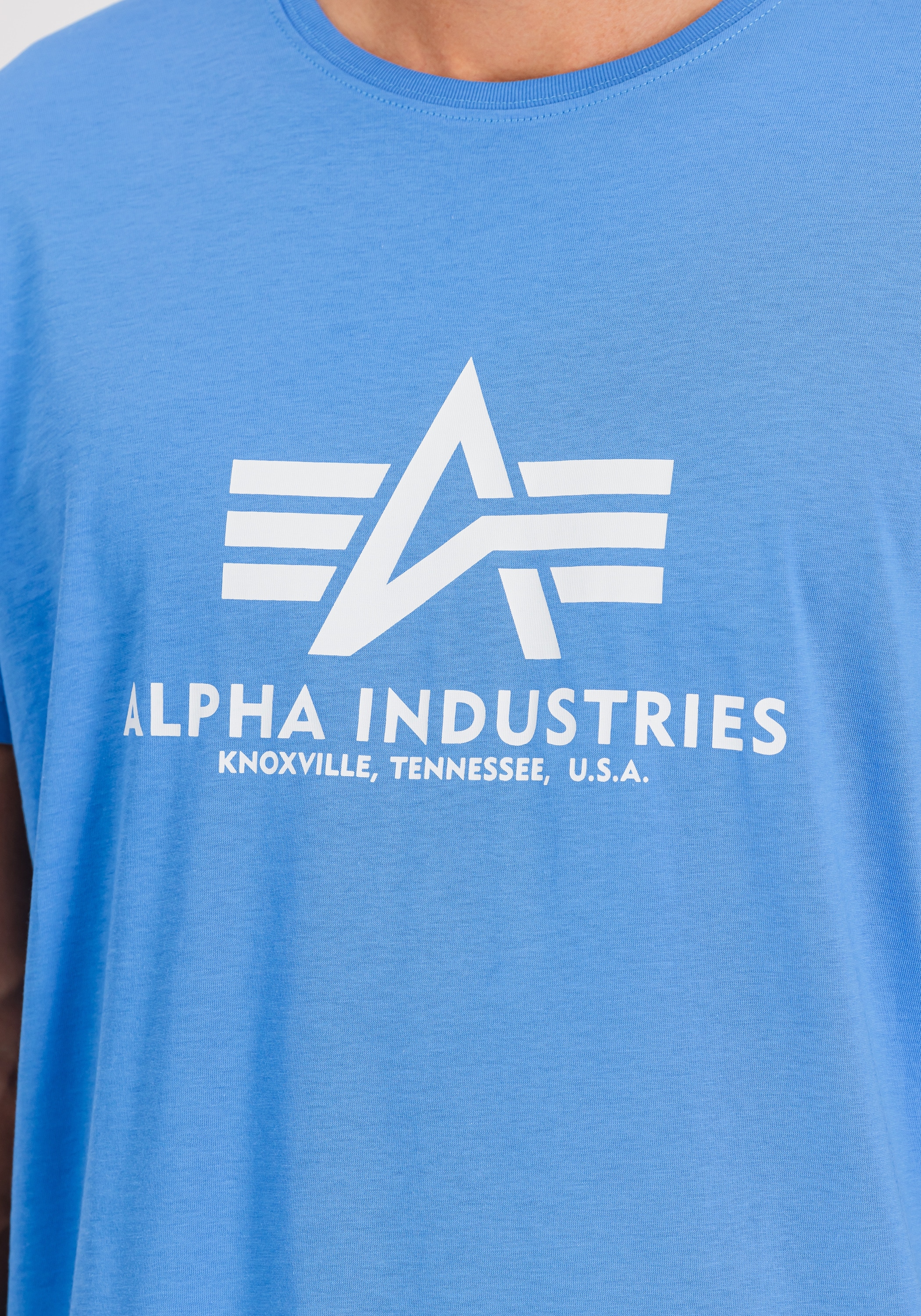 Alpha Industries T-Shirt »Alpha Industries Men - T-Shirts Basic T-Shirt BL«