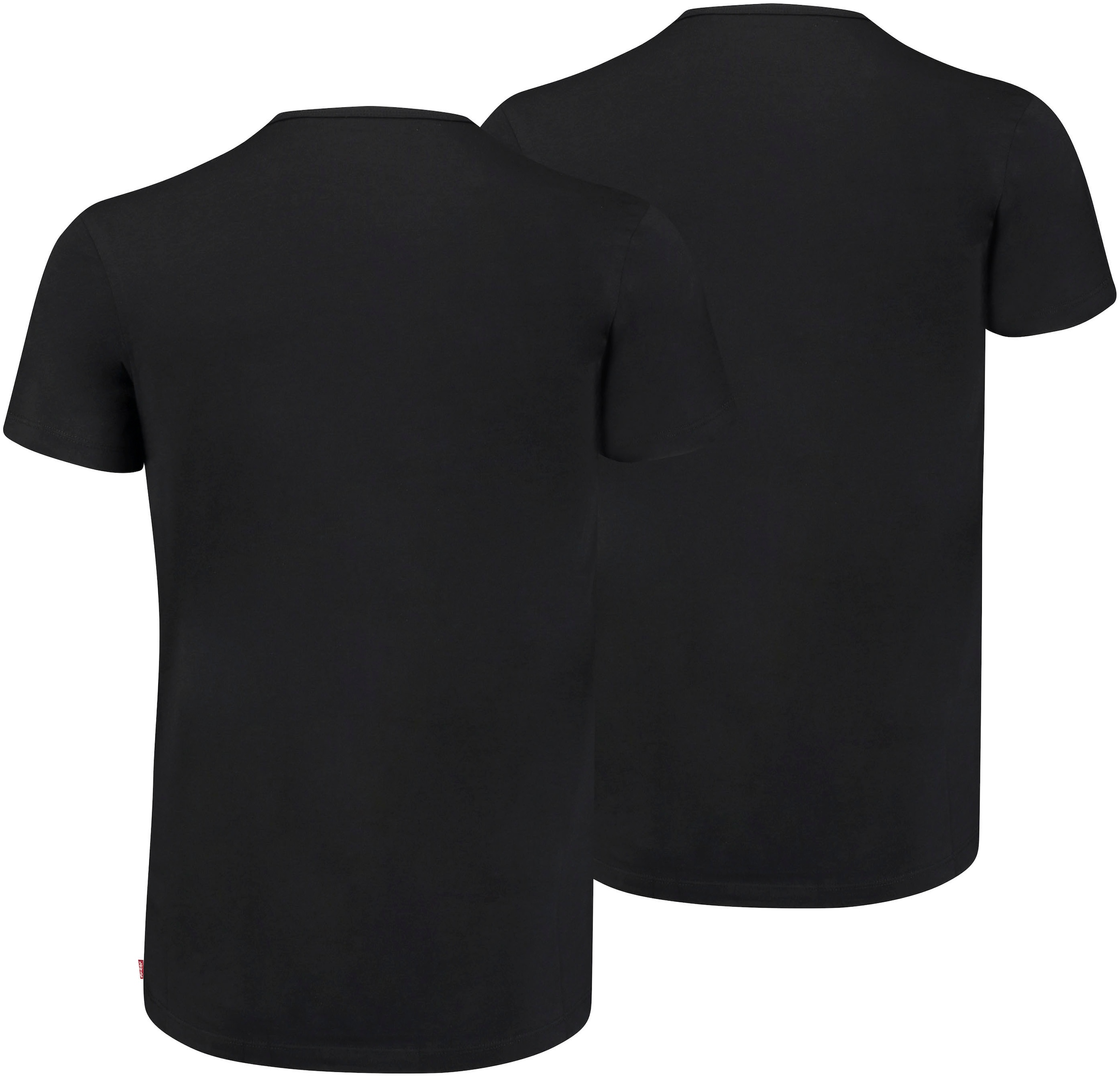 Levi's® T-Shirt, (Packung, 2er-Pack), mit breitem Logobund