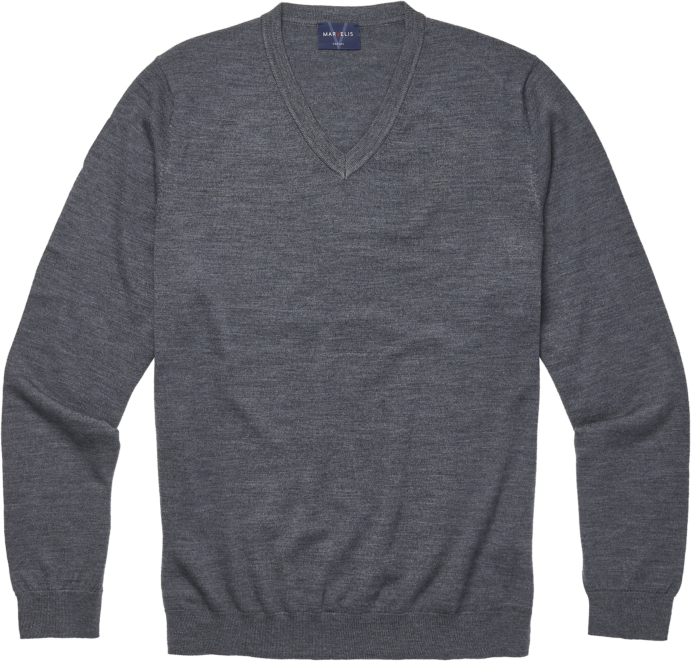 MARVELIS V-Ausschnitt-Pullover