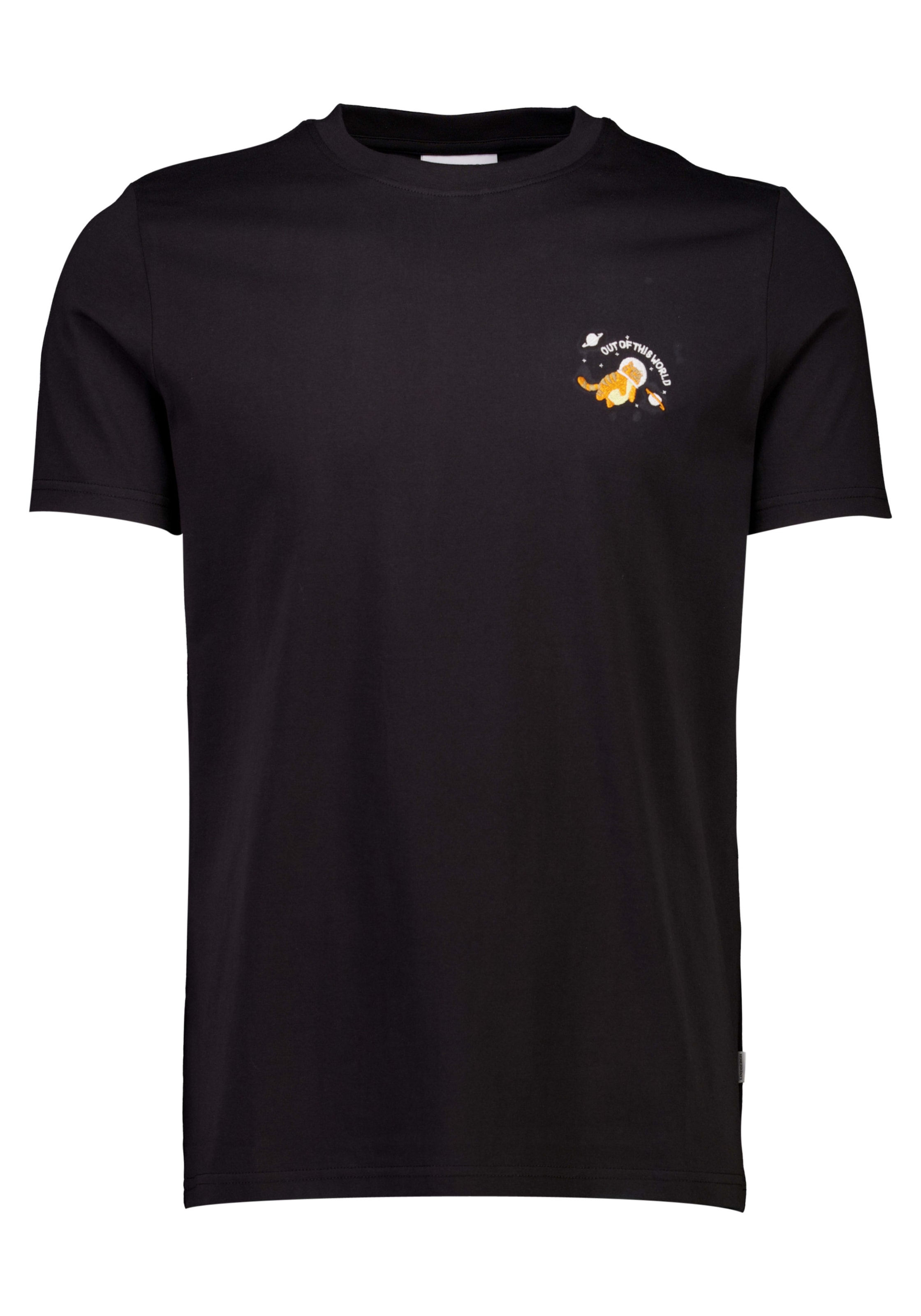 LINDBERGH T-Shirt mit Statement-Stickerei auf der Brust