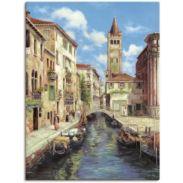 Artland Wandbild »Venedig«, Venedig, (1 St.), als Alubild, Leinwandbild,  Wandaufkleber oder Poster in versch. Größen auf Raten kaufen