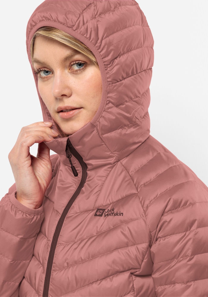 Jack Wolfskin Daunenjacke »PASSAMANI DOWN HOODY W«, mit Kapuze