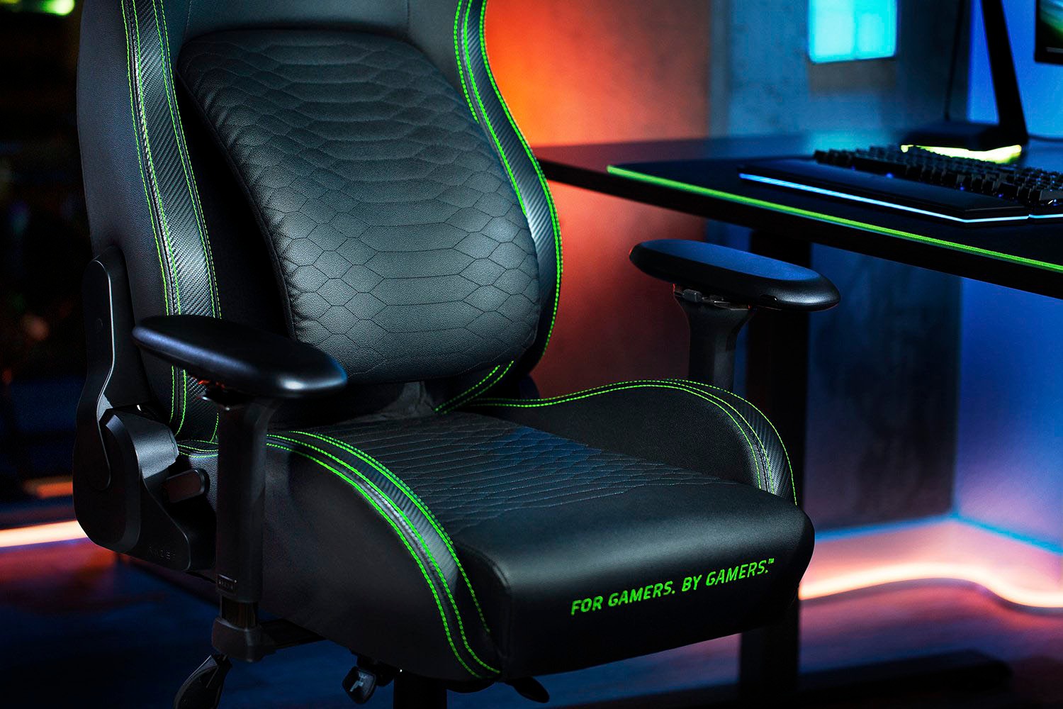 RAZER Gaming-Stuhl »Iskur-XL«, Leder ➥ 3 Jahre XXL Garantie