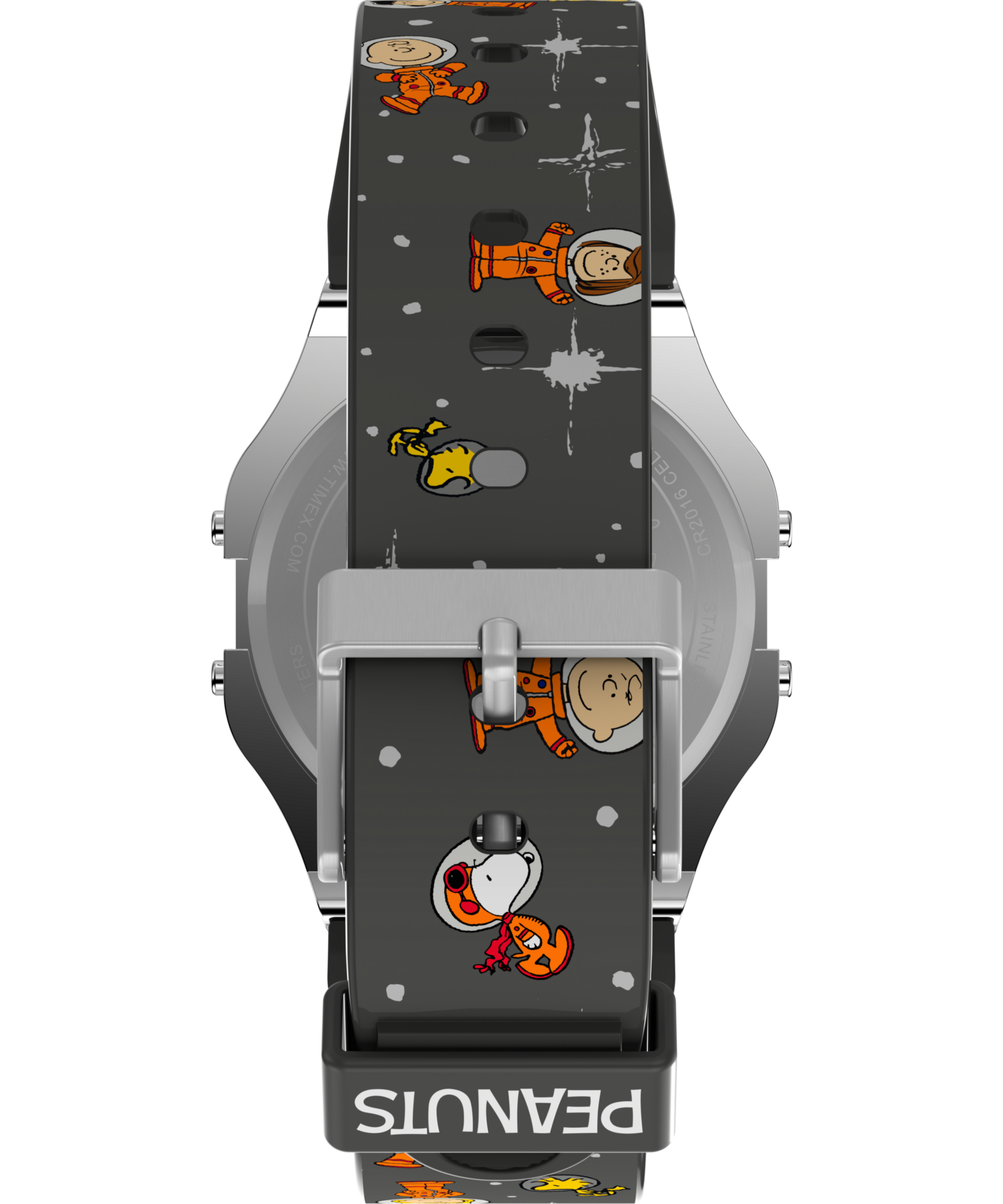 Timex Chronograph »TIMEX x PEANUTS TIMEX 80« Quarzuhr,Armbanduhr,Herren,Damen,Resinarmband,Stoppfunktion,digital