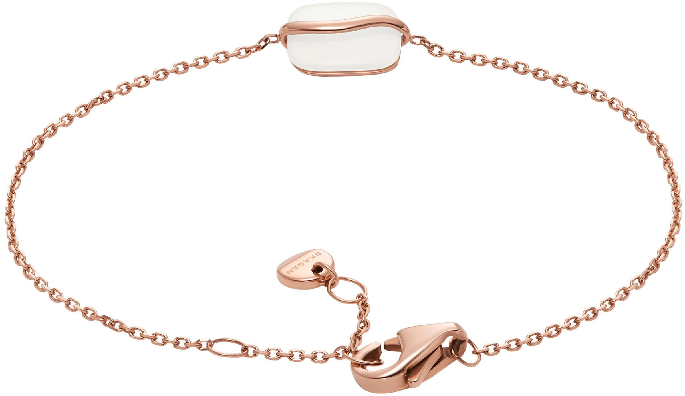 Skagen Armband »SOFIE SEA GLASS, SKJ1815791«, mit Glasstein